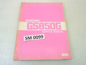 Manuale officina Suzuki GS850G Shop Manual ORIGINALE eng - Motorcycle service Manual WORKSHOP riparazione dim 28 x 21,5 cm