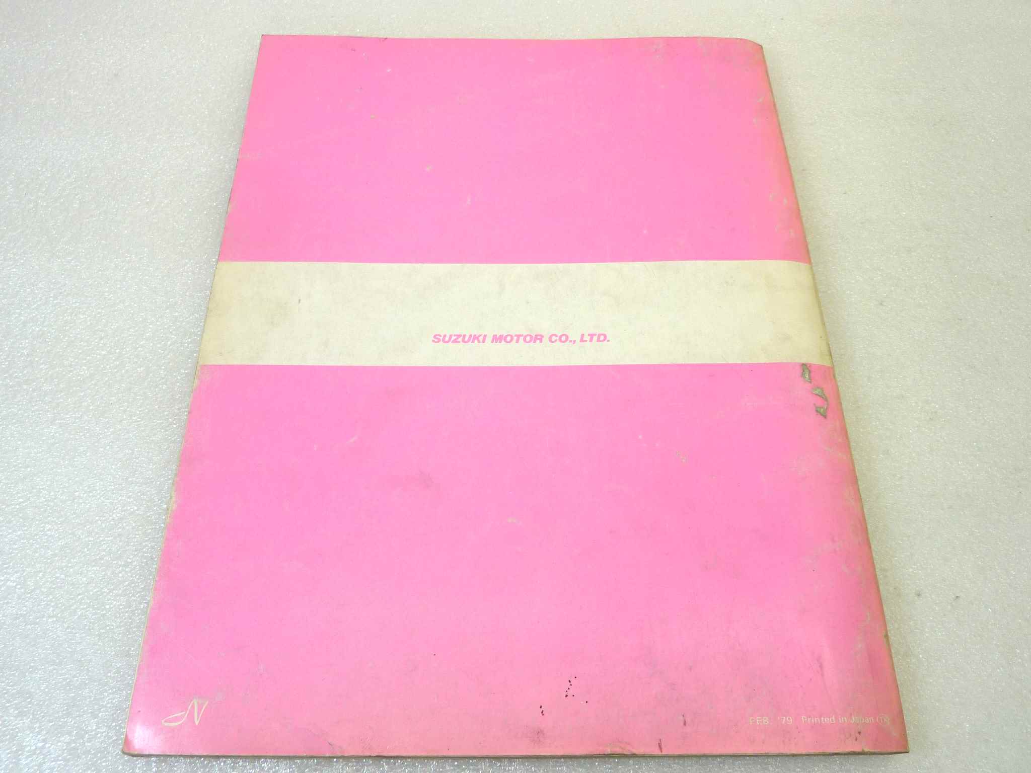 Manuale officina Suzuki GS850G Shop Manual ORIGINALE eng - Motorcycle service Manual WORKSHOP riparazione dim 28 x 21,5 cm - immagine 2