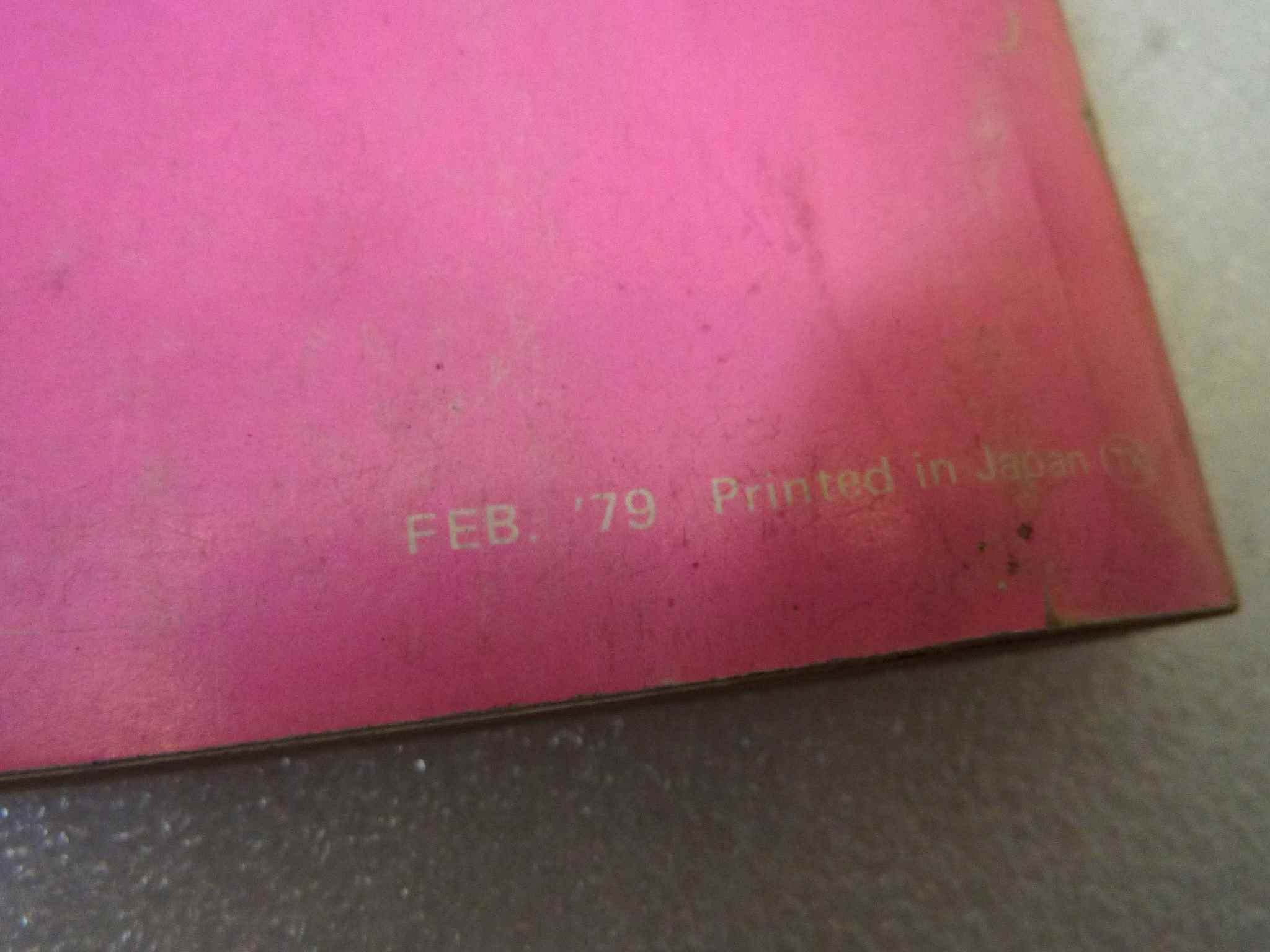 Manuale officina Suzuki GS850G Shop Manual ORIGINALE eng - Motorcycle service Manual WORKSHOP riparazione dim 28 x 21,5 cm - immagine 3