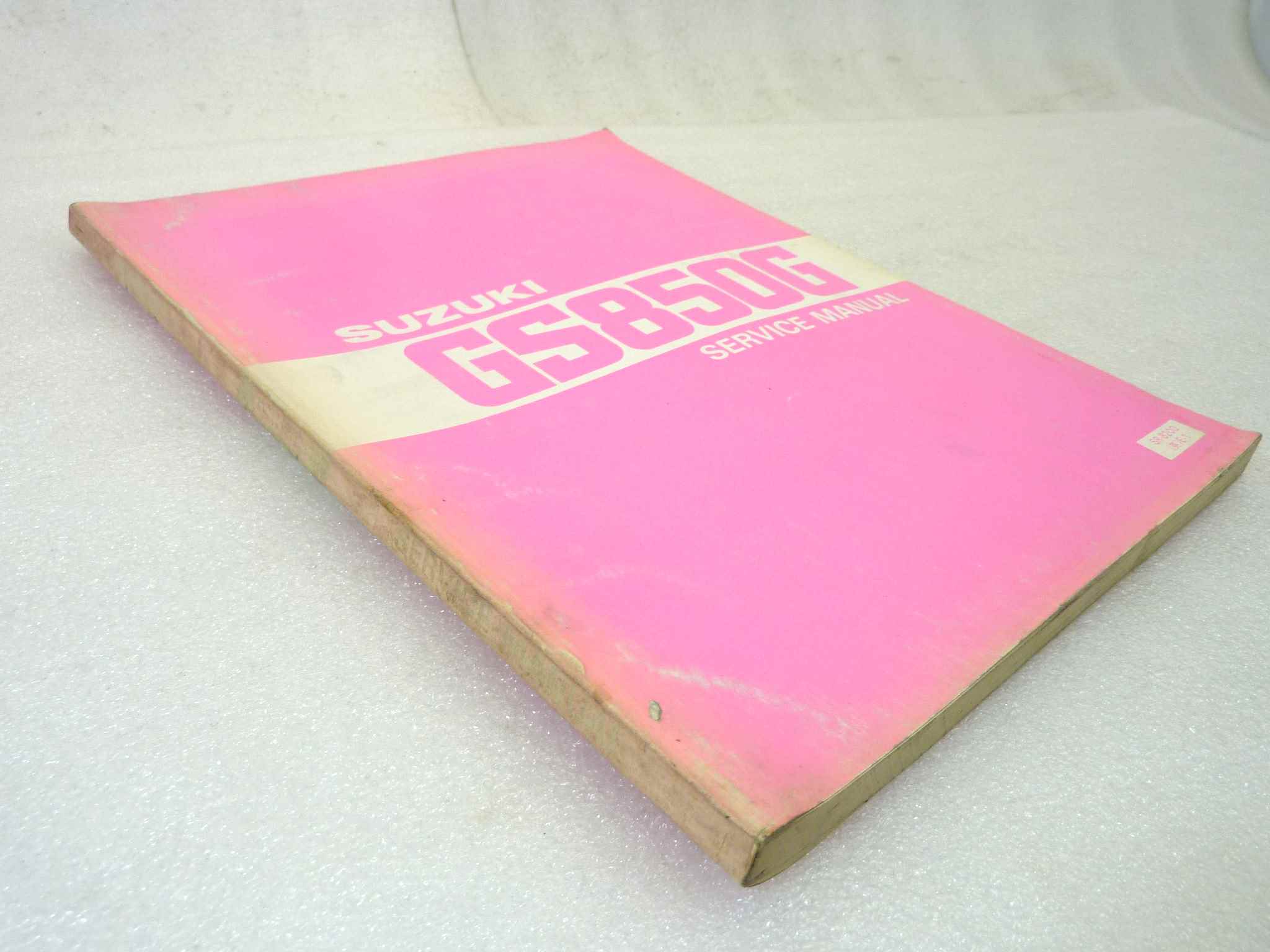 Manuale officina Suzuki GS850G Shop Manual ORIGINALE eng - Motorcycle service Manual WORKSHOP riparazione dim 28 x 21,5 cm - immagine 6