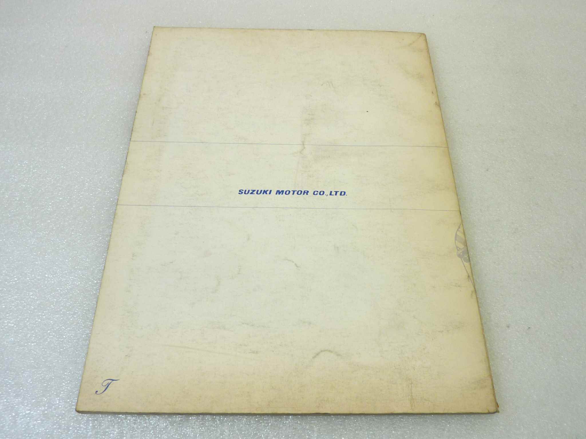Manuale officina Suzuki GS GSZ Service Data Shop Manual ORIGINALE eng - Motorcycle service Manual WORKSHOP riparazione dim 28 x 21,5 cm - immagine 2