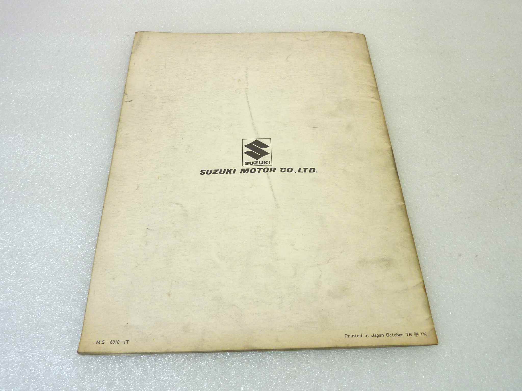 Manuale officina Suzuki GS400 Shop Manual ORIGINALE ita - Motorcycle service Manual WORKSHOP riparazione dim 28 x 21,5 cm - immagine 2