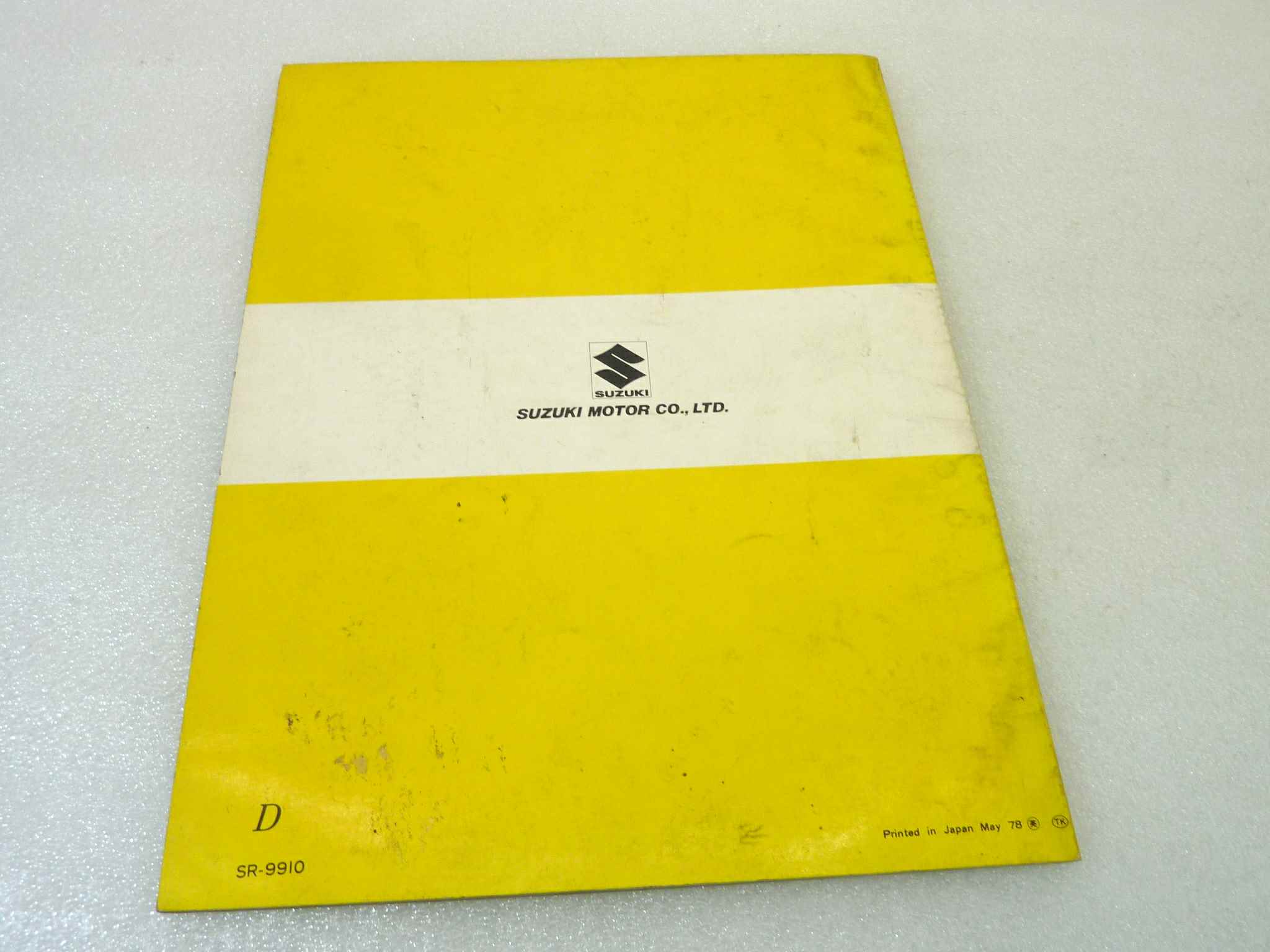 Manuale officina Suzuki DT20 E DT25 E Shop Manual ORIGINALE eng - service Manual WORKSHOP riparazione dim 28 x 21,5 cm - immagine 2