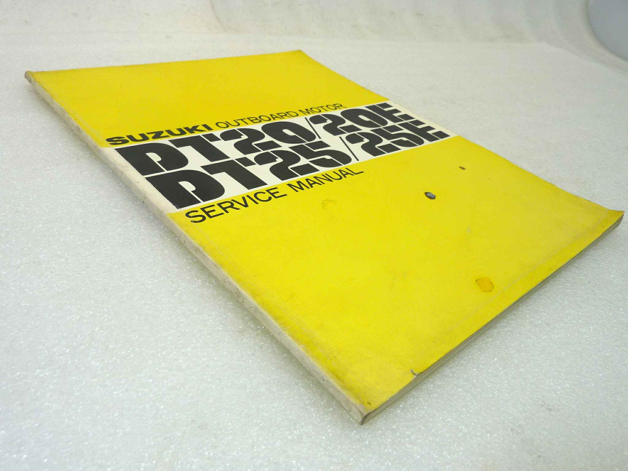 Manuale officina Suzuki DT20 E DT25 E Shop Manual ORIGINALE eng - service Manual WORKSHOP riparazione dim 28 x 21,5 cm - immagine 6