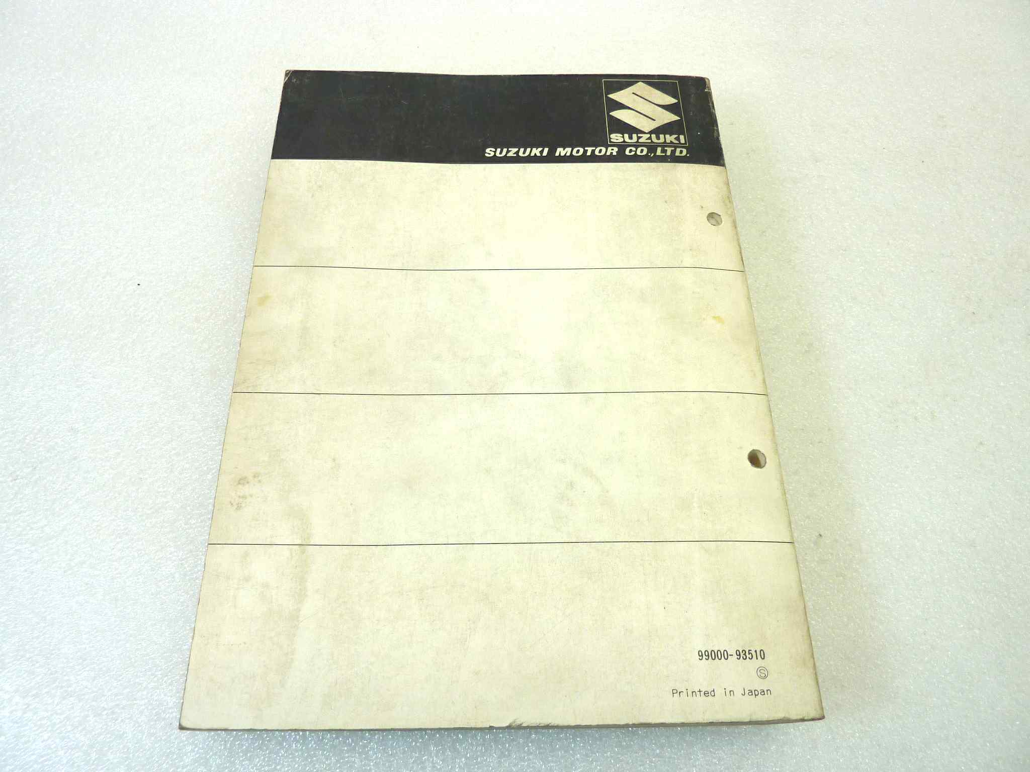 Catalogo parti ricambio Suzuki GS550C EC ricambi ORIGINALE eng Parts Catalog dim 15 x 21 cm - immagine 2
