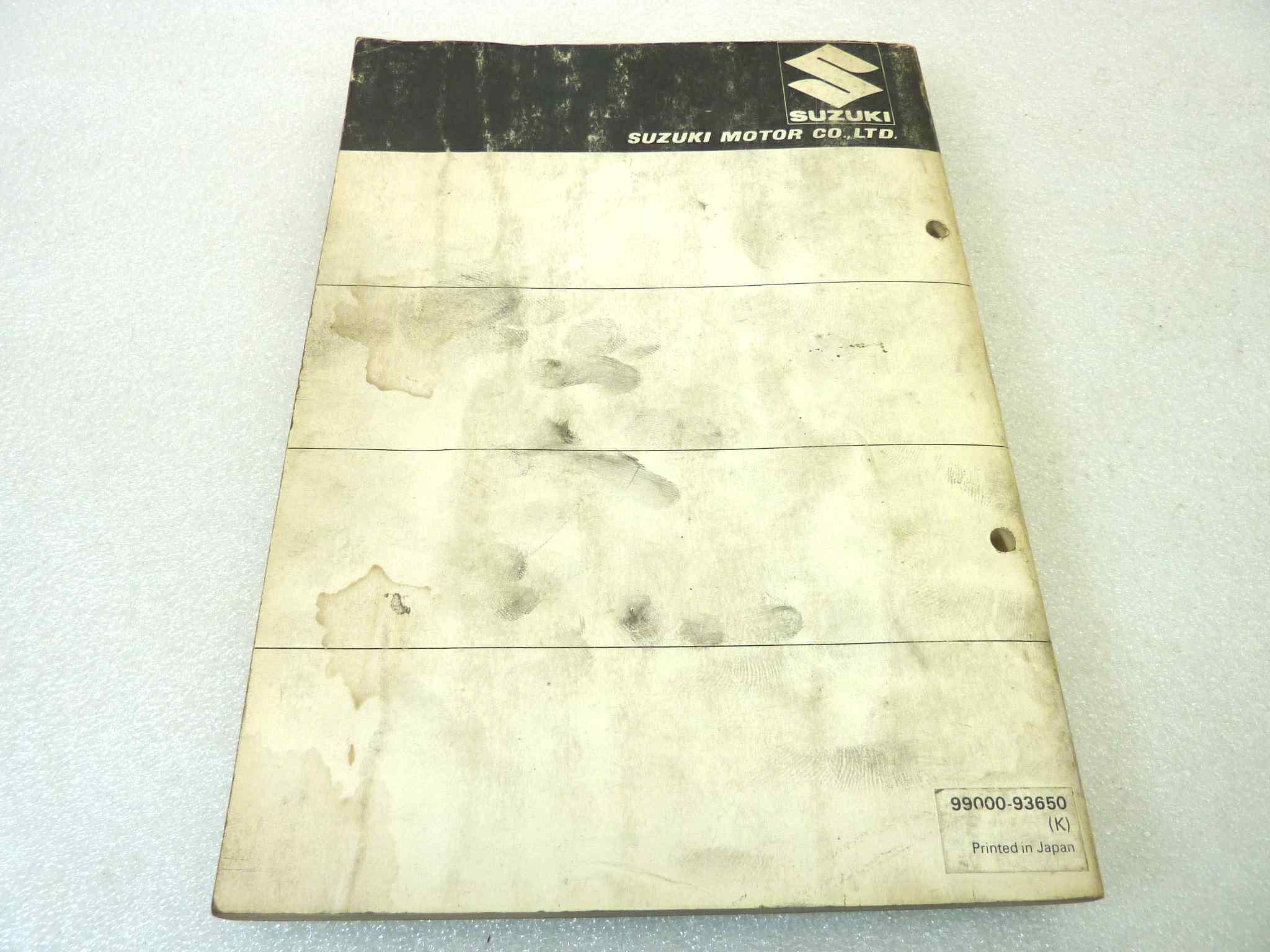 Catalogo parti ricambio Suzuki GS1000C HC EC ricambi ORIGINALE eng Parts Catalog dim 15 x 21 cm - immagine 2