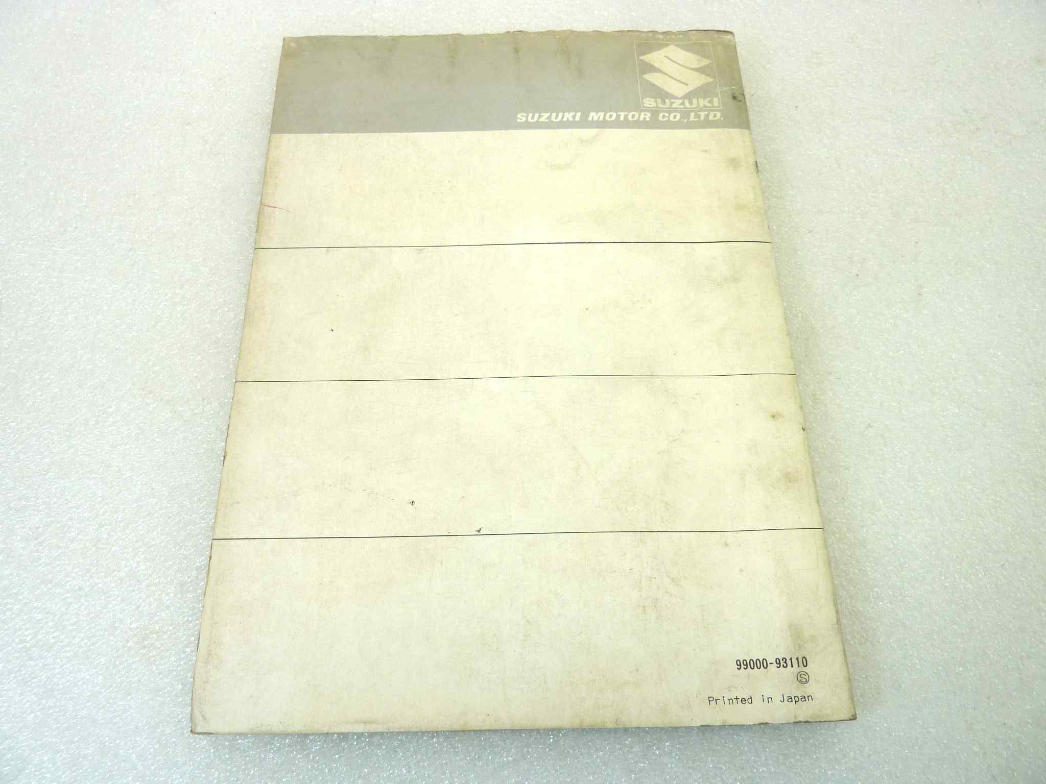 Catalogo parti ricambio Suzuki RM250A ricambi ORIGINALE eng Parts Catalog dim 15 x 21 cm - immagine 2