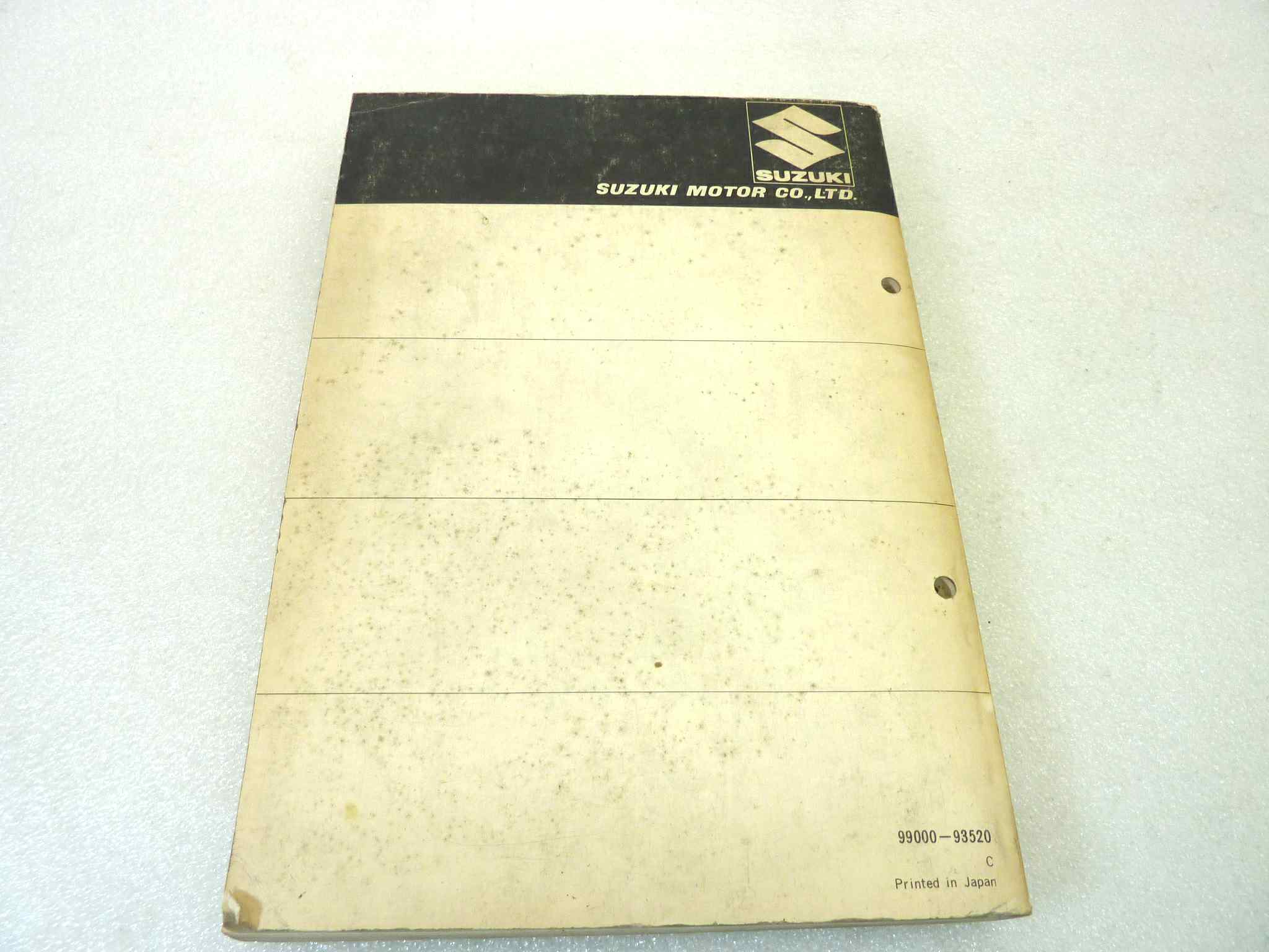 Catalogo parti ricambio Suzuki GS750 C DC EC ricambi ORIGINALE eng Parts Catalog dim 15 x 21 cm - immagine 2