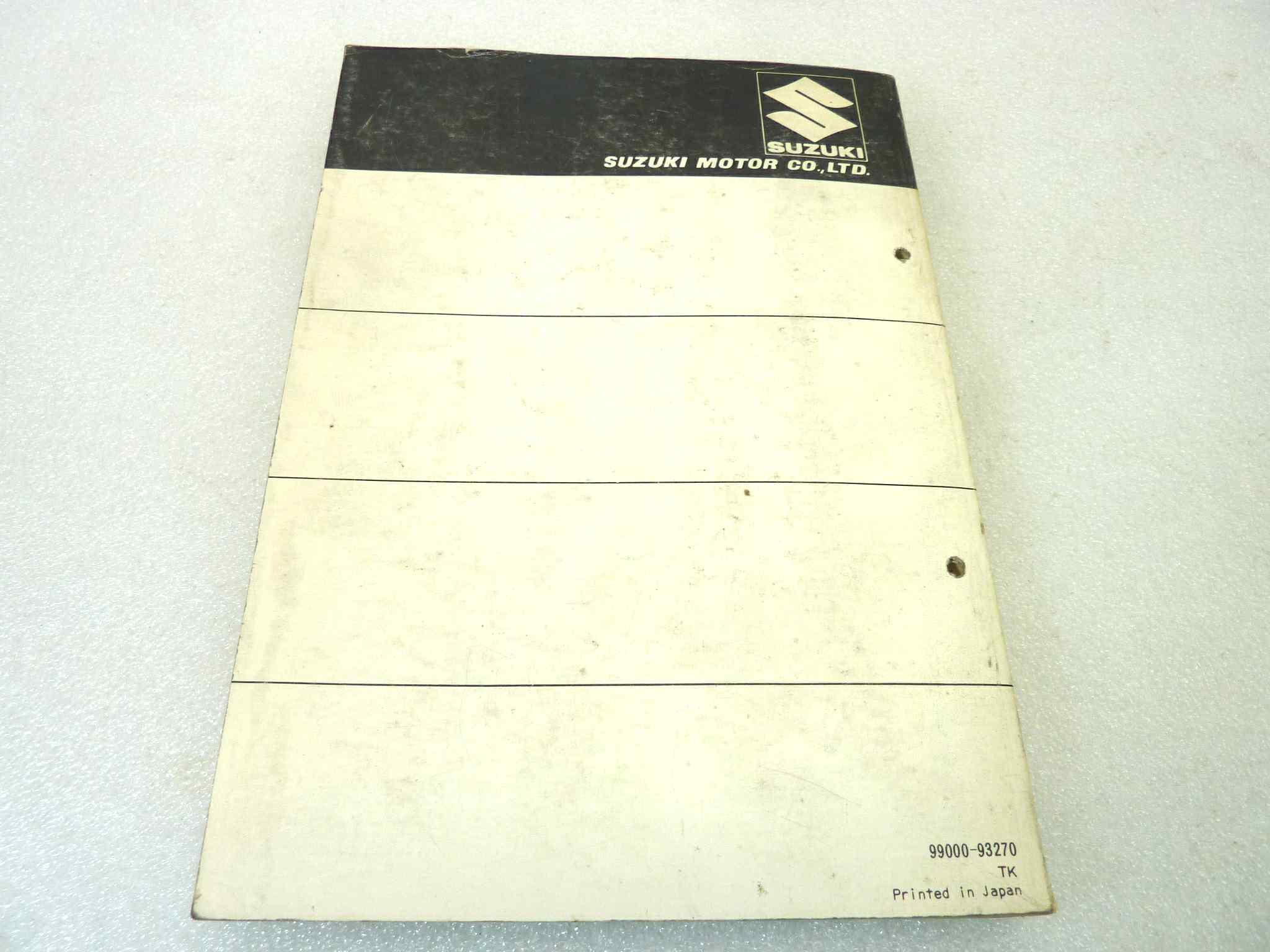 Catalogo parti ricambio Suzuki TS400 K L M A B ricambi ORIGINALE eng Parts Catalog dim 15 x 21 cm - immagine 2