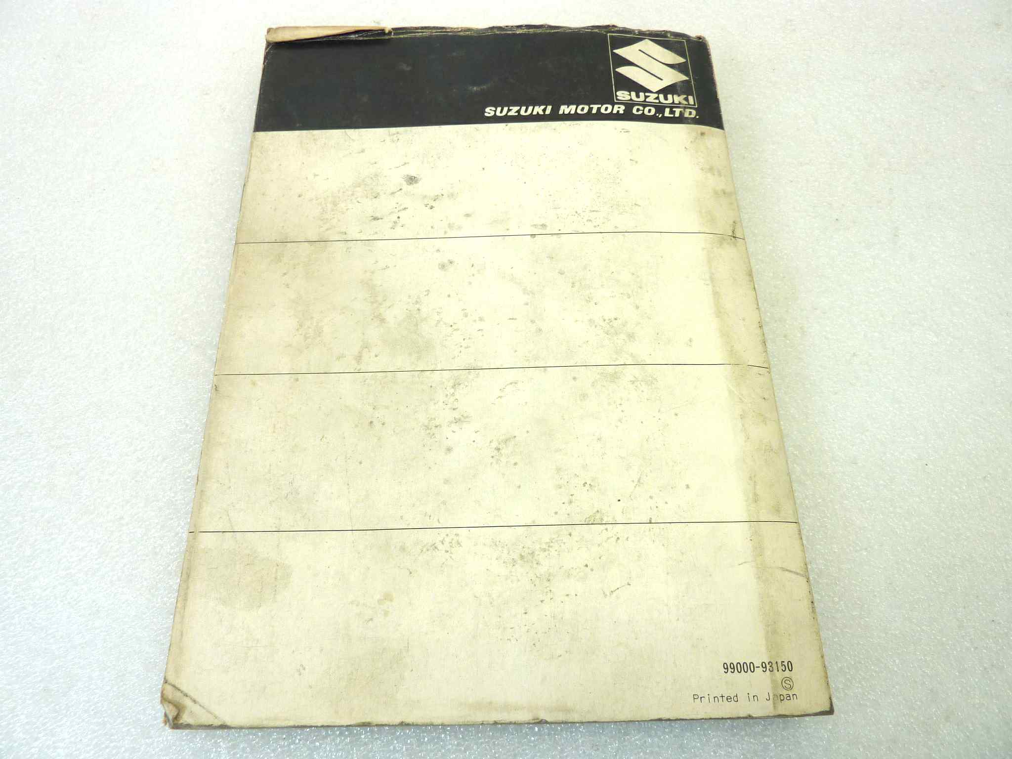 Catalogo parti ricambio Suzuki GT500A ricambi ORIGINALE eng Parts Catalog dim 15 x 21 cm - immagine 2