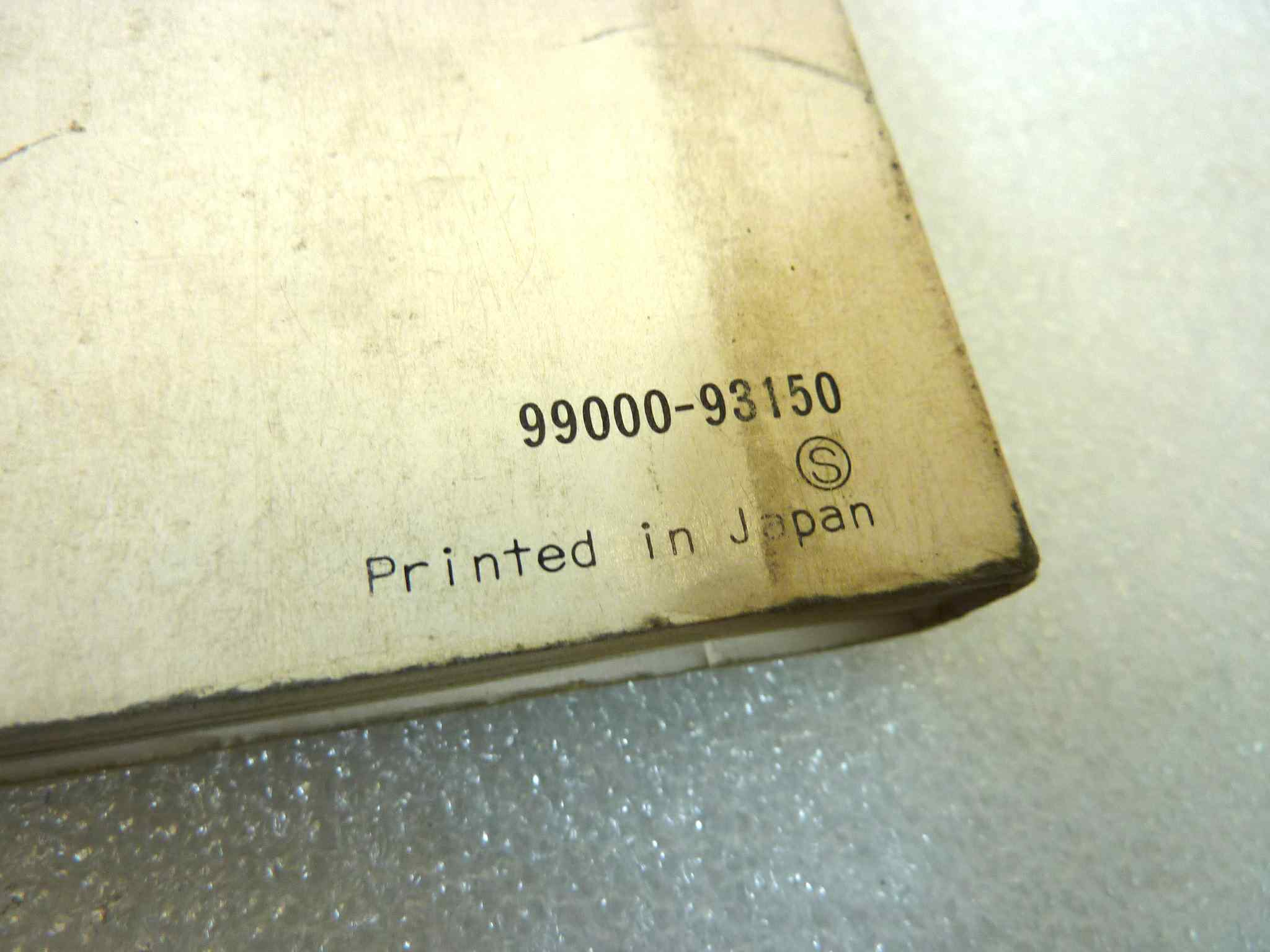 Catalogo parti ricambio Suzuki GT500A ricambi ORIGINALE eng Parts Catalog dim 15 x 21 cm - immagine 3