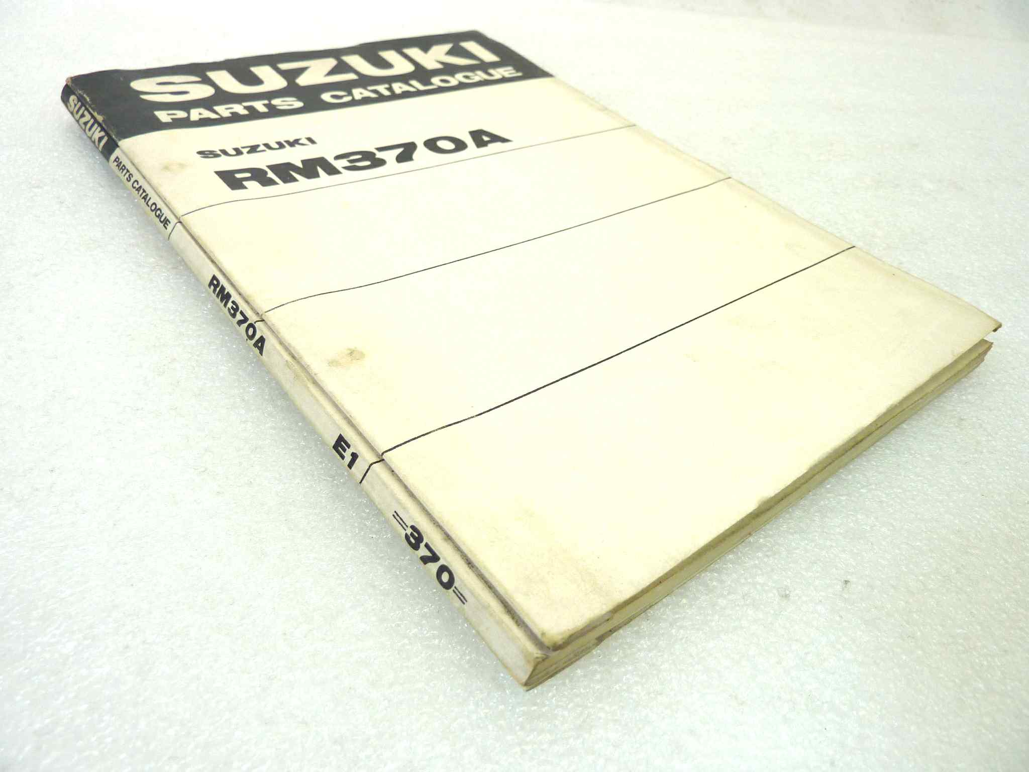 Catalogo parti ricambio Suzuki RM370A ricambi ORIGINALE eng Parts Catalog dim 15 x 21 cm - immagine 6