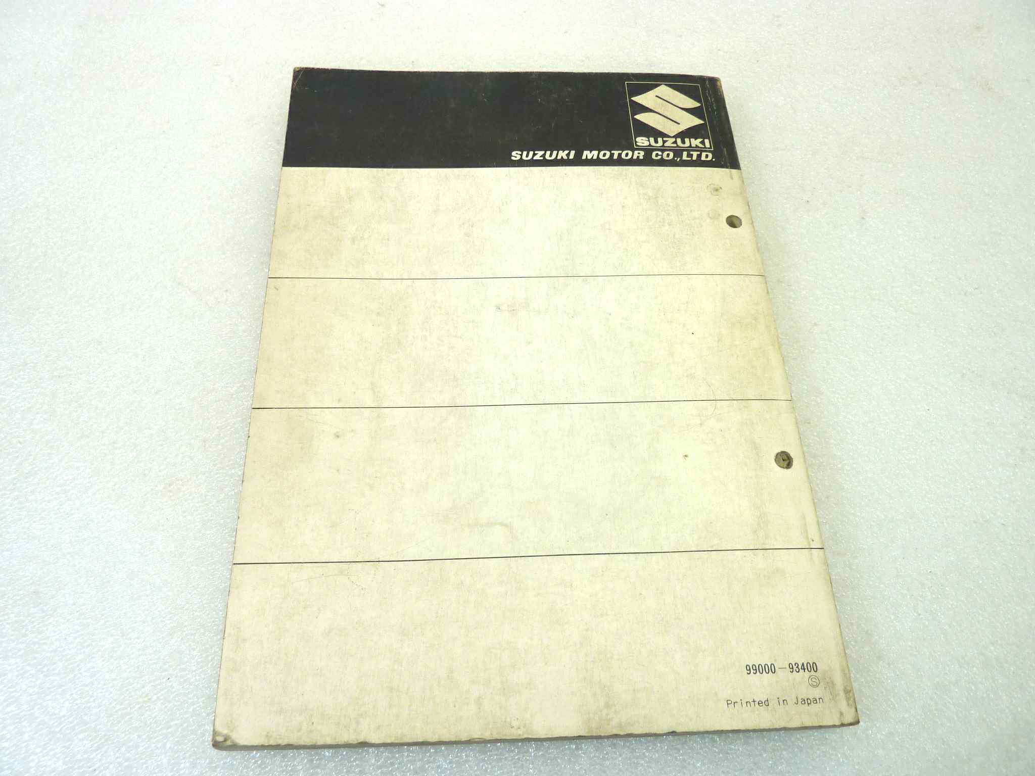 Catalogo parti ricambio Suzuki GS500EB ricambi ORIGINALE eng Parts Catalog dim 15 x 21 cm - immagine 2