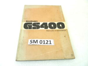 Manuale officina Suzuki GS400 Shop Manual ORIGINALE ita - service Manual WORKSHOP riparazione dim 18,5 x 25,5 cm
