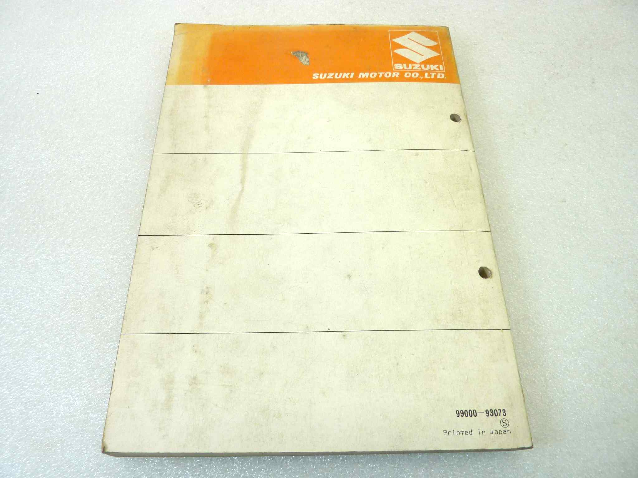 Catalogo parti ricambio Suzuki RM125 M S A B C ricambi ORIGINALE eng Parts Catalog dim 15 x 21 cm - immagine 2