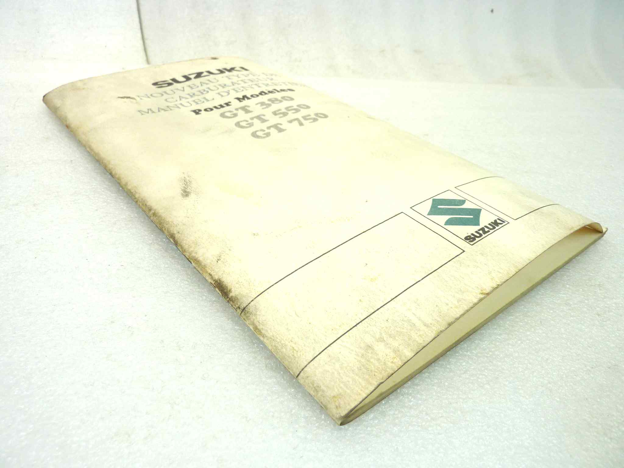 Manuale Carburatori Suzuki GT380 550 750 fra dim 26 x 18 cm - immagine 5