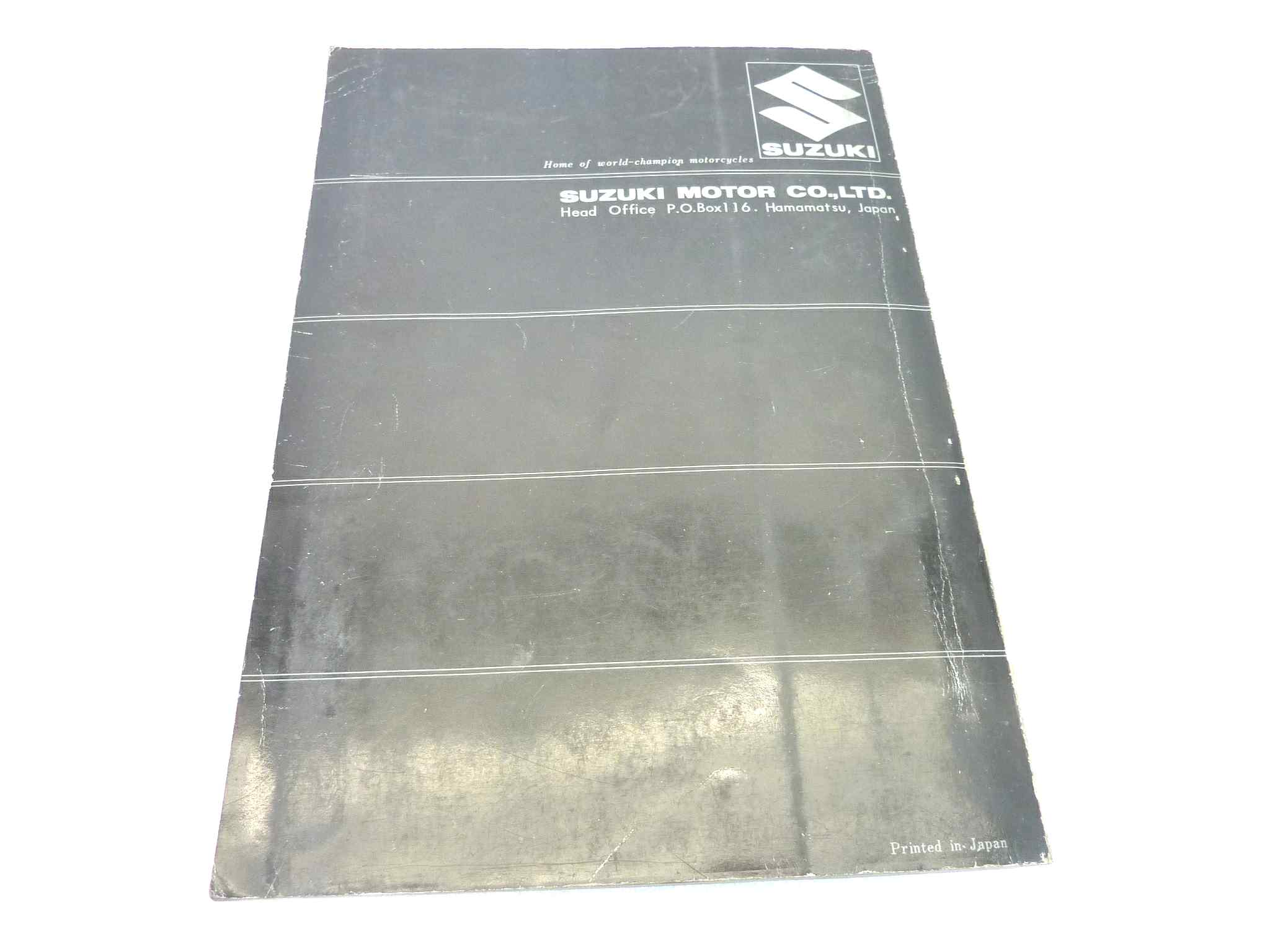 Manuale officina Suzuki T500 II Shop Manual ORIGINALE eng - service Manual WORKSHOP riparazione dim 26 x 18 cm - immagine 2