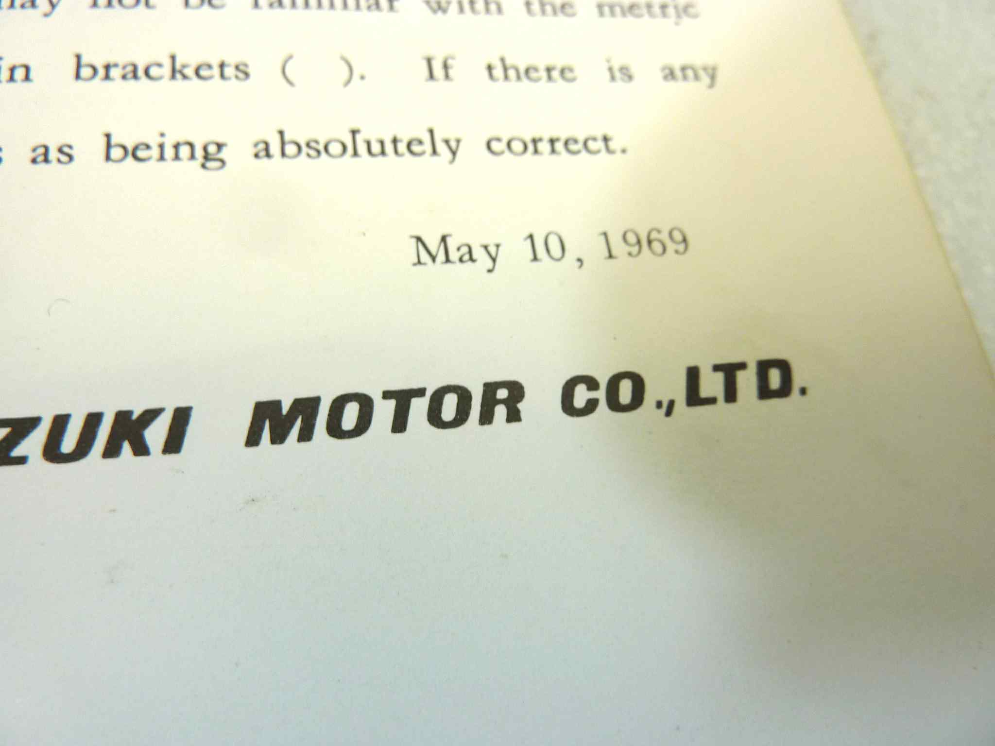 Manuale officina Suzuki T500 II Shop Manual ORIGINALE eng - service Manual WORKSHOP riparazione dim 26 x 18 cm - immagine 5