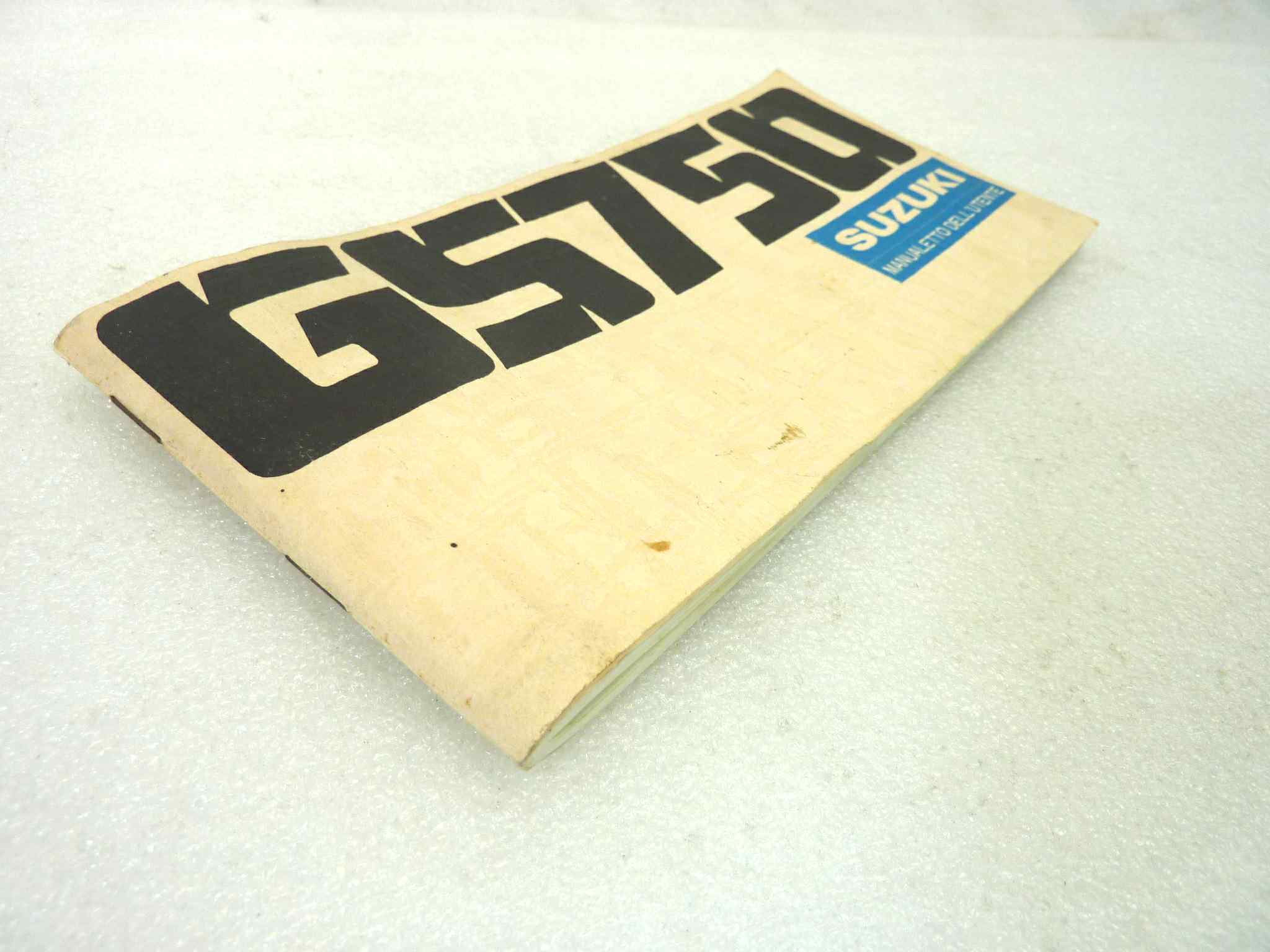 Libretto uso e manutenzione Suzuki GS750 manuale utente ORIGINALE ita dim 21 x 10 cm - immagine 7