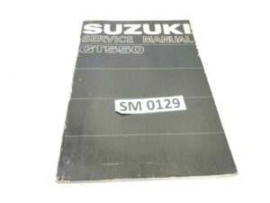 Manuale officina Suzuki GT550 Shop Manual ORIGINALE eng - service Manual WORKSHOP riparazione dim 26 x 18 cm