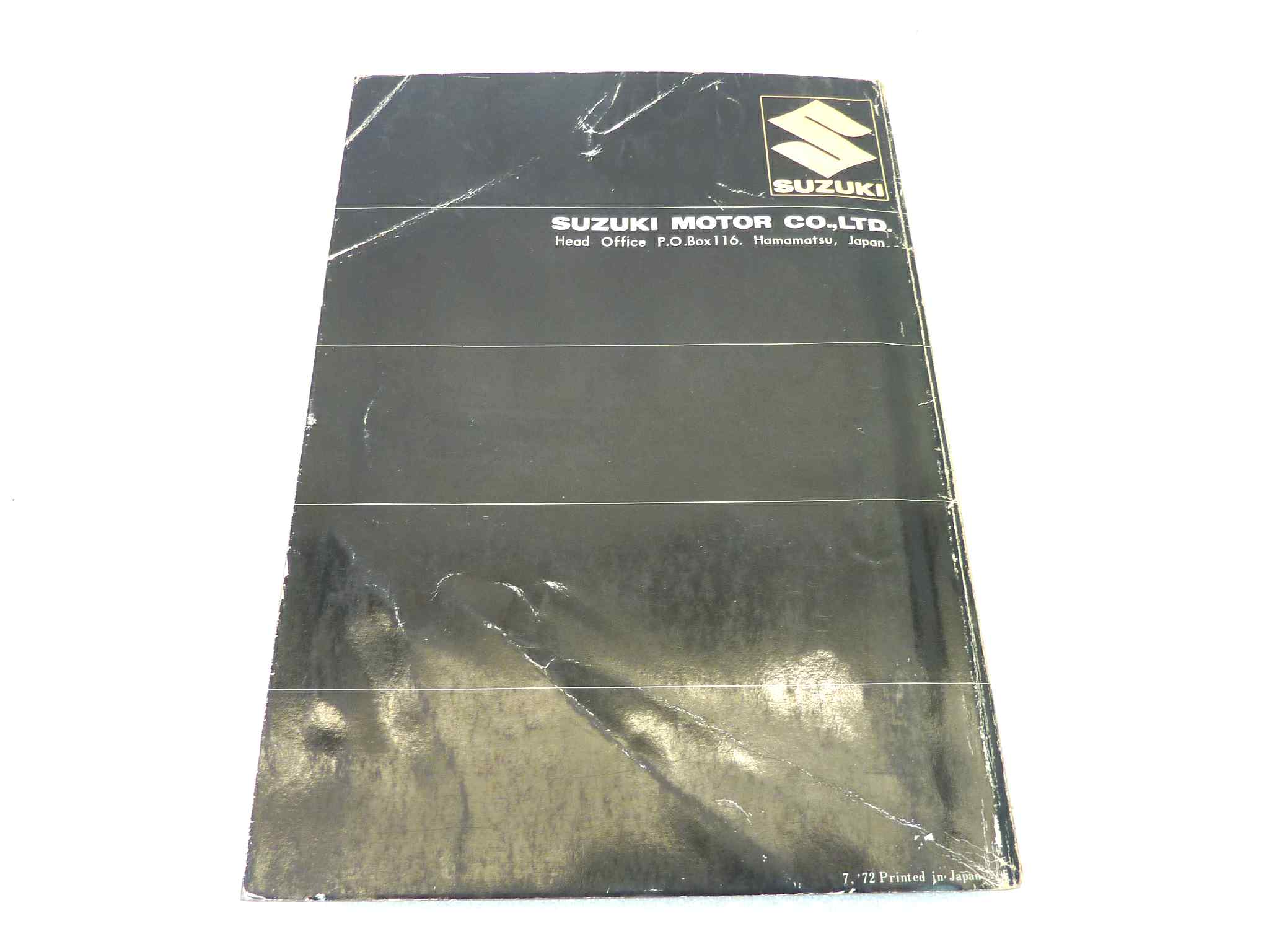 Manuale officina Suzuki GT550 Shop Manual ORIGINALE eng - service Manual WORKSHOP riparazione dim 26 x 18 cm - immagine 2