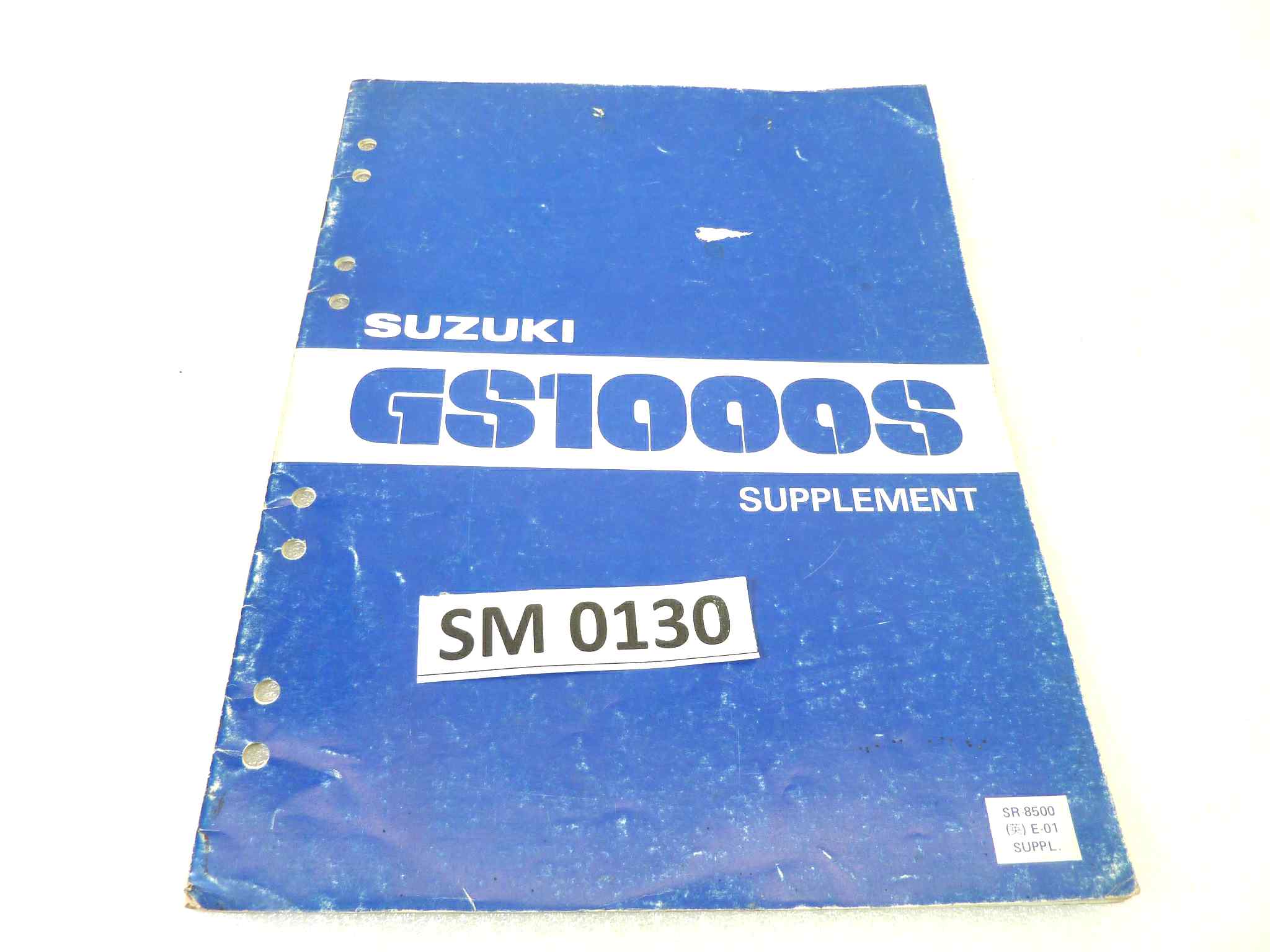 Manuale officina Suzuki GS1000S Shop Manual ORIGINALE eng - service Manual WORKSHOP riparazione dim 28 x 21,5 cm