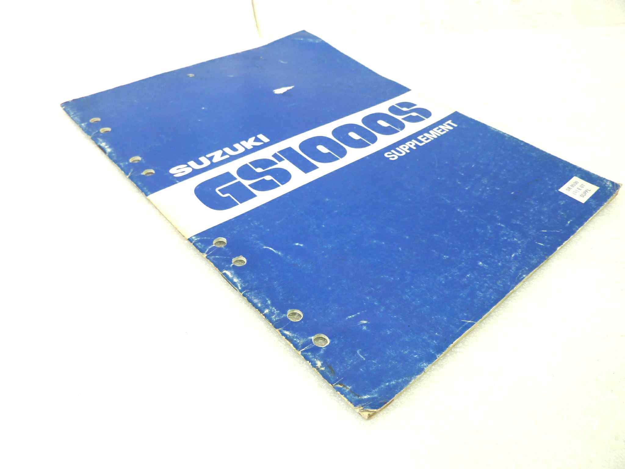 Manuale officina Suzuki GS1000S Shop Manual ORIGINALE eng - service Manual WORKSHOP riparazione dim 28 x 21,5 cm - immagine 7