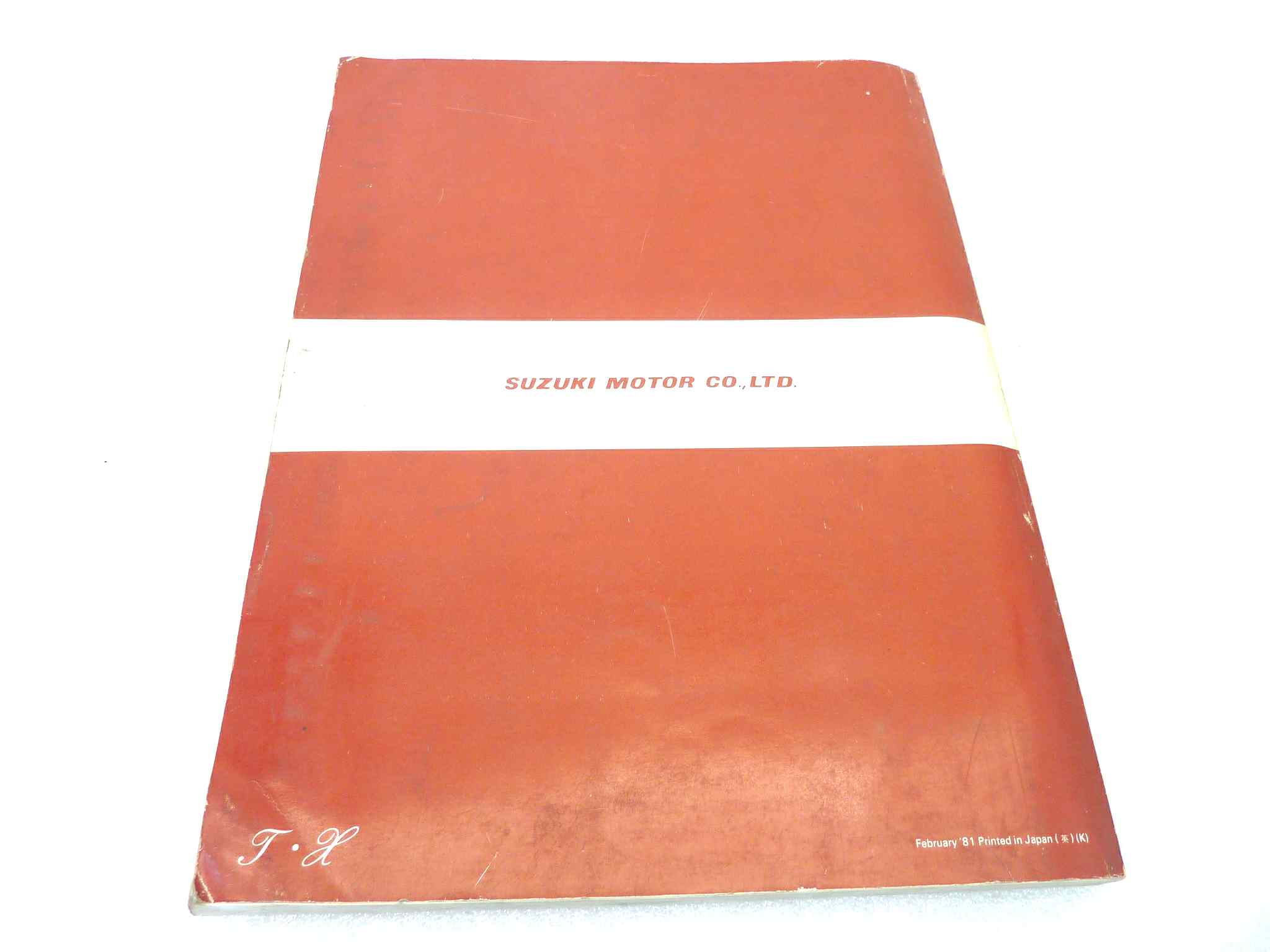 Manuale officina Suzuki SP400 Shop Manual ORIGINALE eng - service Manual WORKSHOP riparazione dim 28 x 21,5 cm - immagine 2