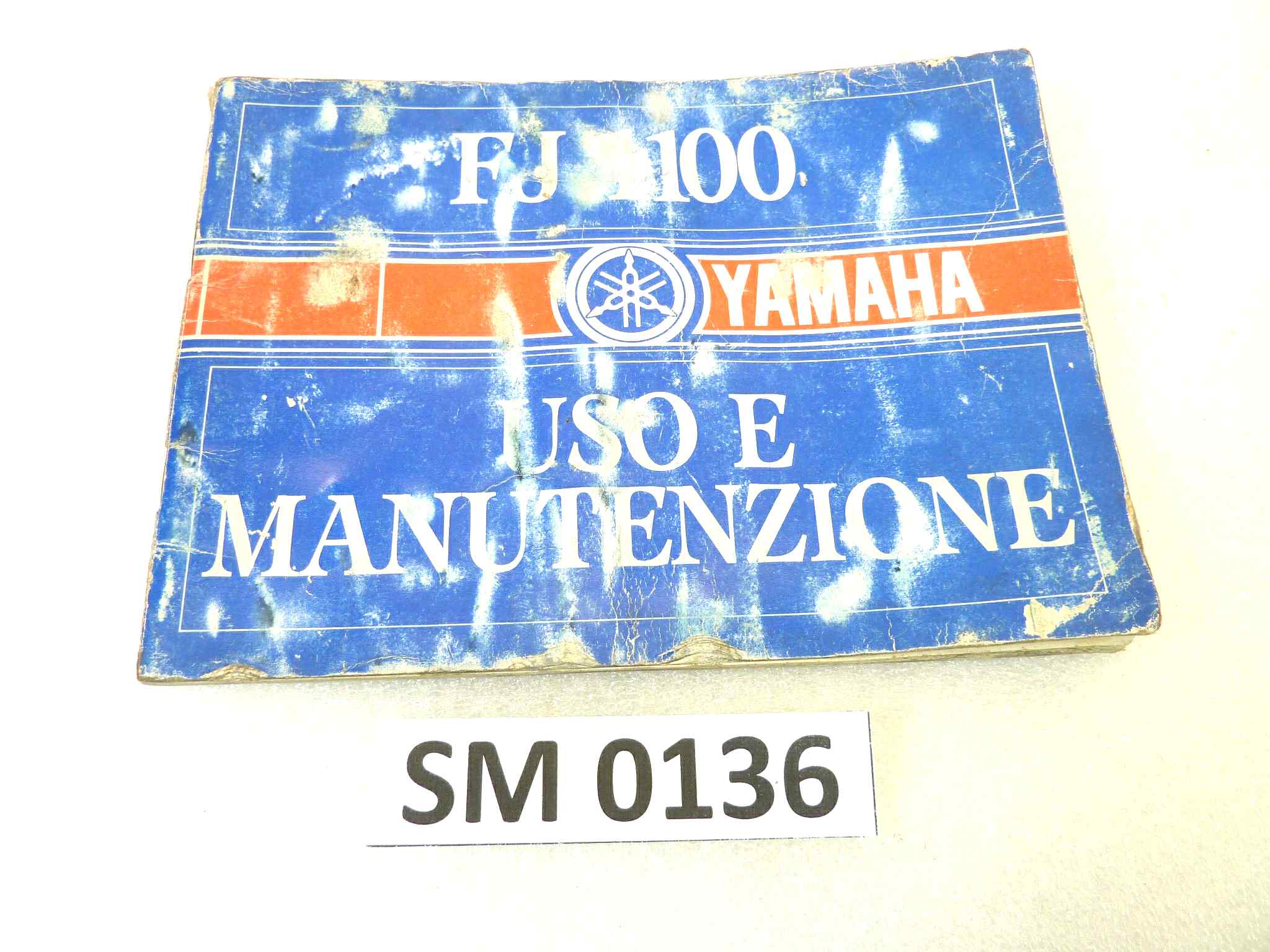 Libretto uso e manutenzione Yamaha FJ1100 manuale utente ORIGINALE ita dim 13 x 18 cm