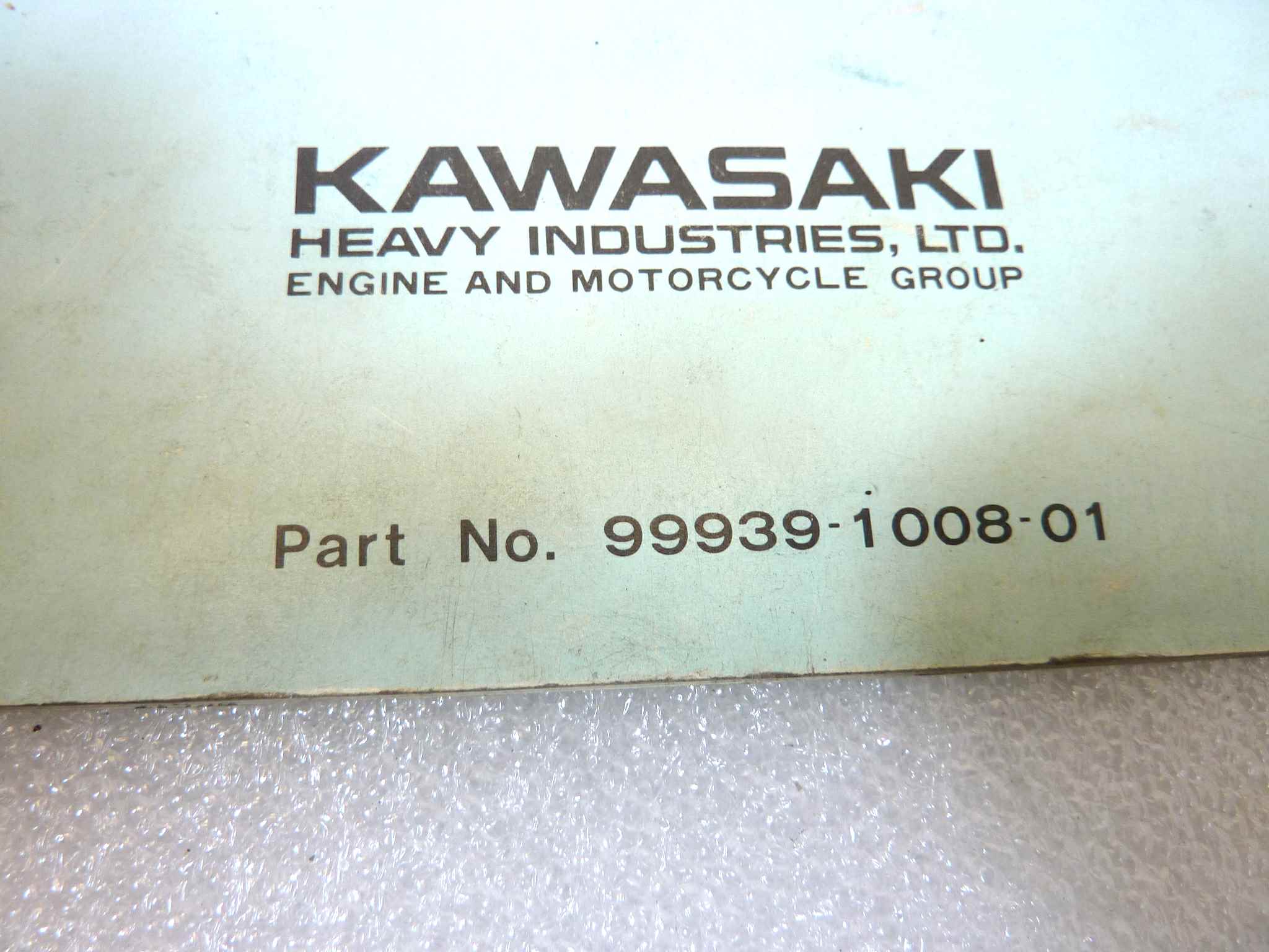 Manuale officina Kawasaki Z1000 D1 Shop Manual ORIGINALE eng - Motorcycle service Manual WORKSHOP riparazione dim 28 x 21 cm - immagine 4