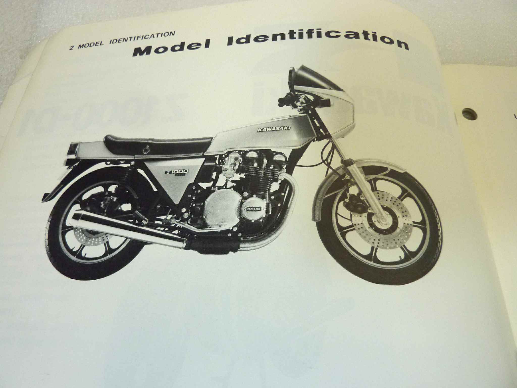 Manuale officina Kawasaki Z1000 D1 Shop Manual ORIGINALE eng - Motorcycle service Manual WORKSHOP riparazione dim 28 x 21 cm - immagine 5