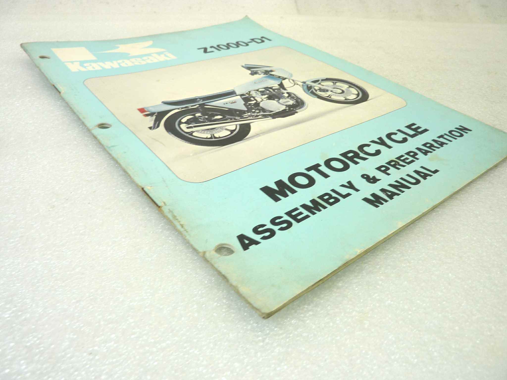 Manuale officina Kawasaki Z1000 D1 Shop Manual ORIGINALE eng - Motorcycle service Manual WORKSHOP riparazione dim 28 x 21 cm - immagine 6