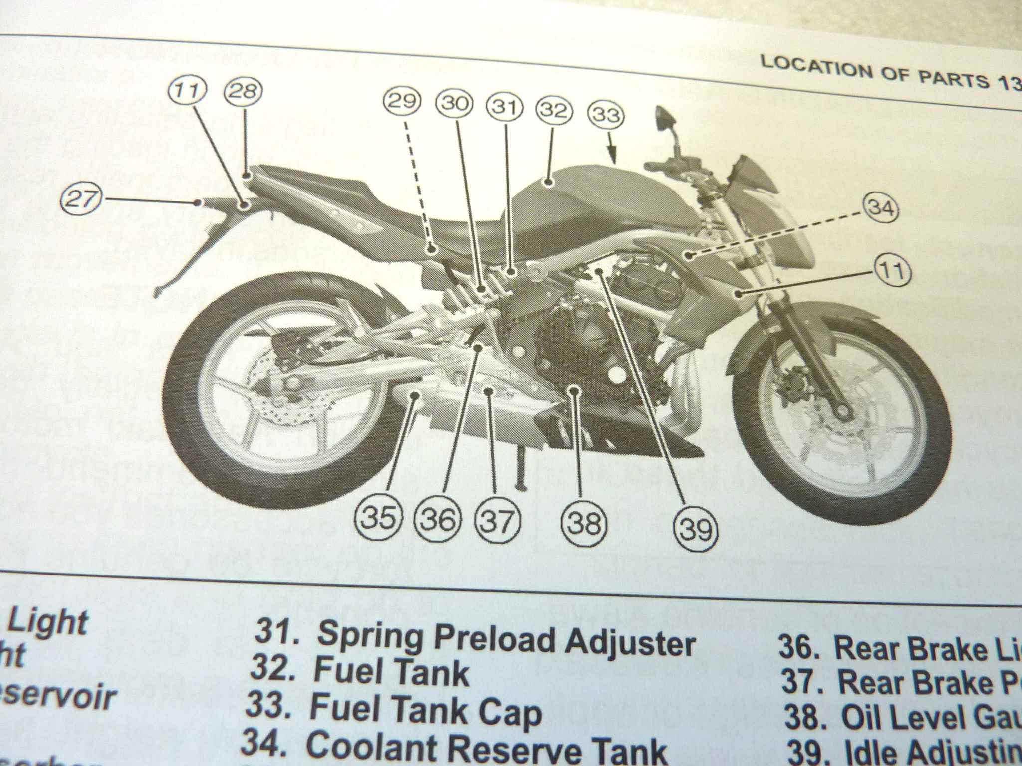 Libretto uso e manutenzione Kawasaki ER 6 n ABS manuale utente ORIGINALE eng fra ger dim 10 x 14,5 cm - immagine 4
