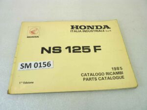 Catalogo parti ricambio Honda NS125F ricambi ORIGINALE ita fra Parts Catalog dim 30 x 21 cm