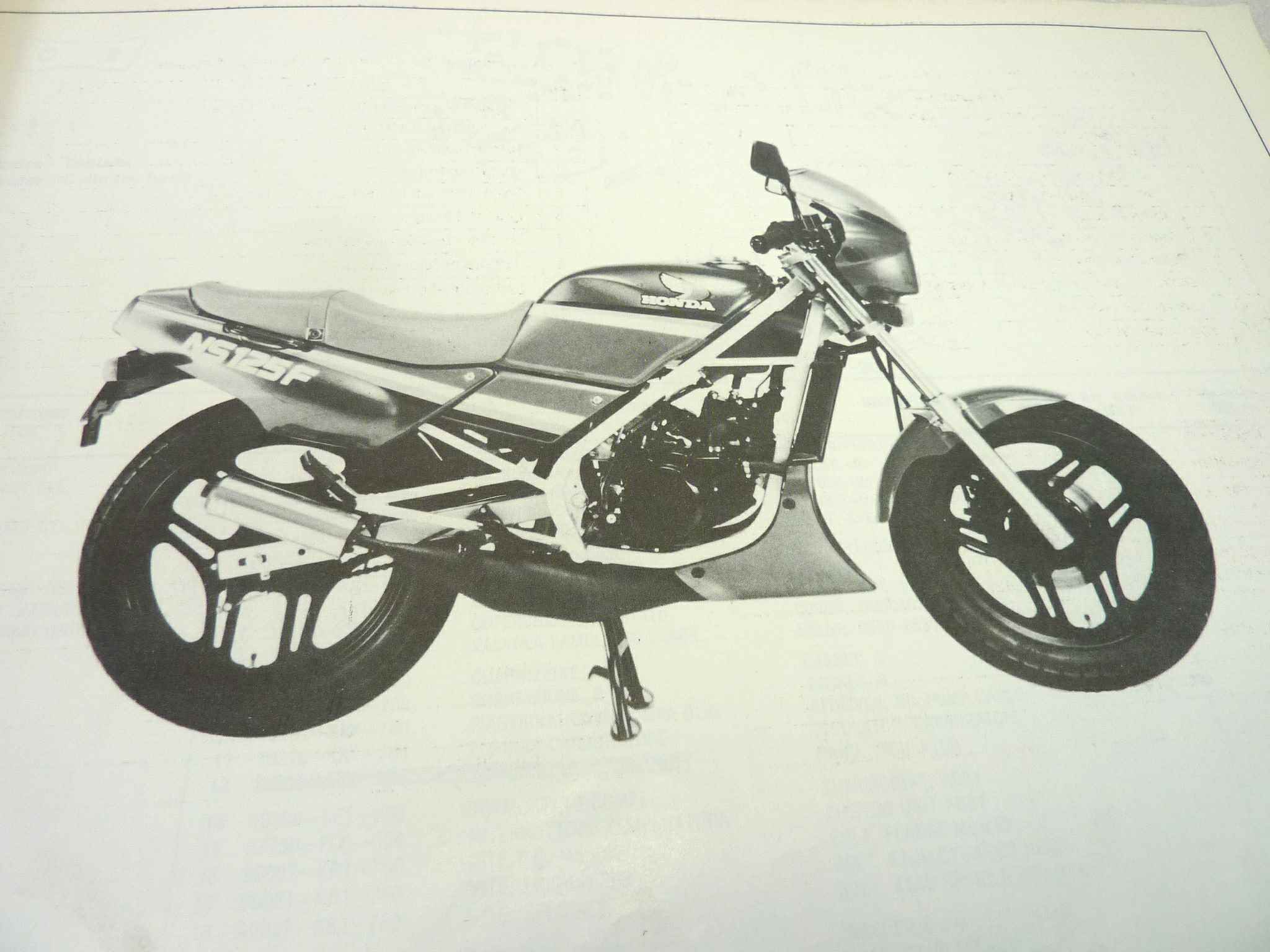 Catalogo parti ricambio Honda NS125F ricambi ORIGINALE ita fra Parts Catalog dim 30 x 21 cm - immagine 5