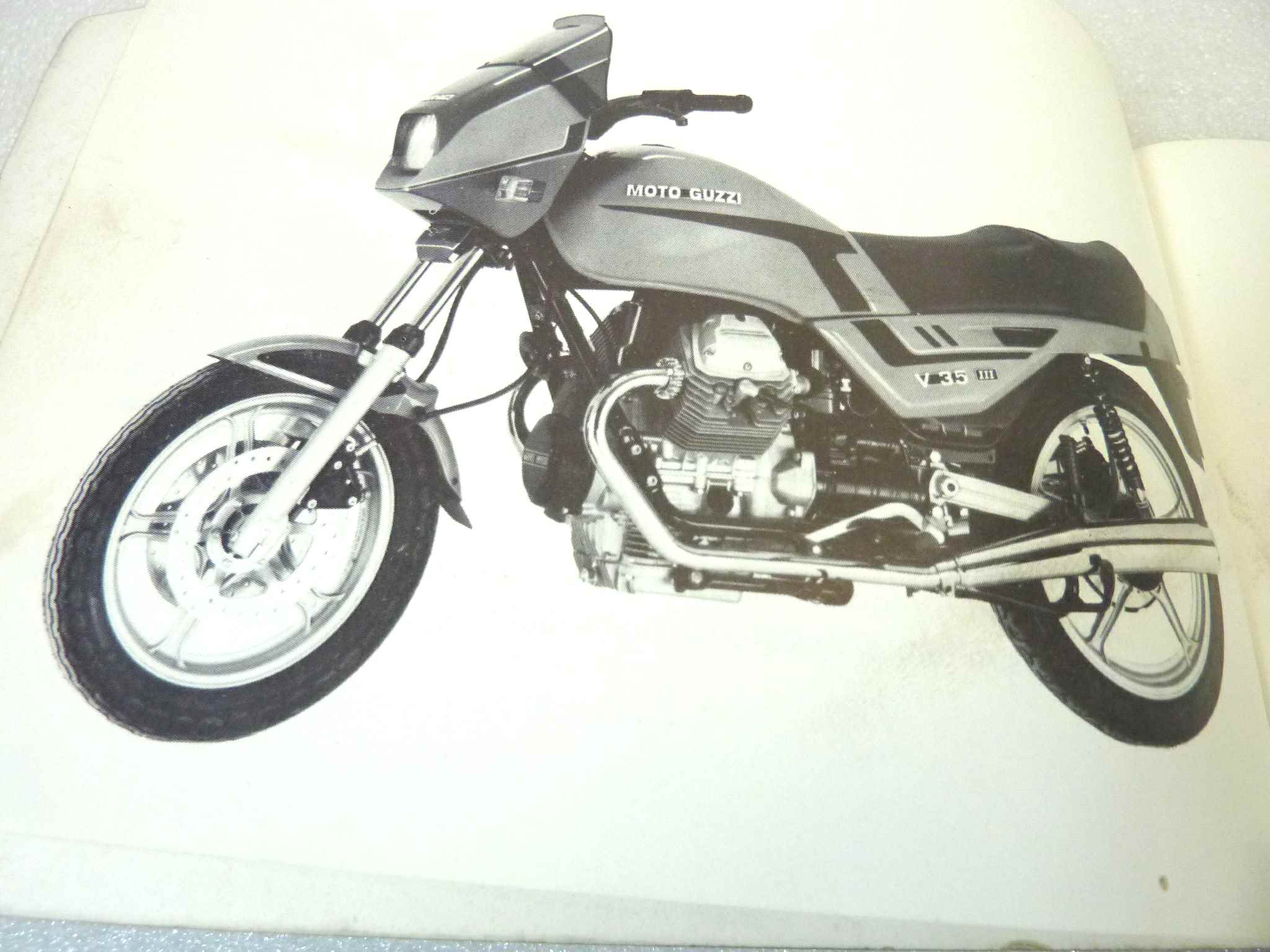 Libretto uso e manutenzione Guzzi V35 III manuale utente ORIGINALE ita dim 12 x 18 cm - immagine 4