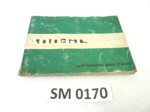 Libretto uso e manutenzione Guzzi 400 GTS manuale utente ORIGINALE ita dim 12 x 18 cm