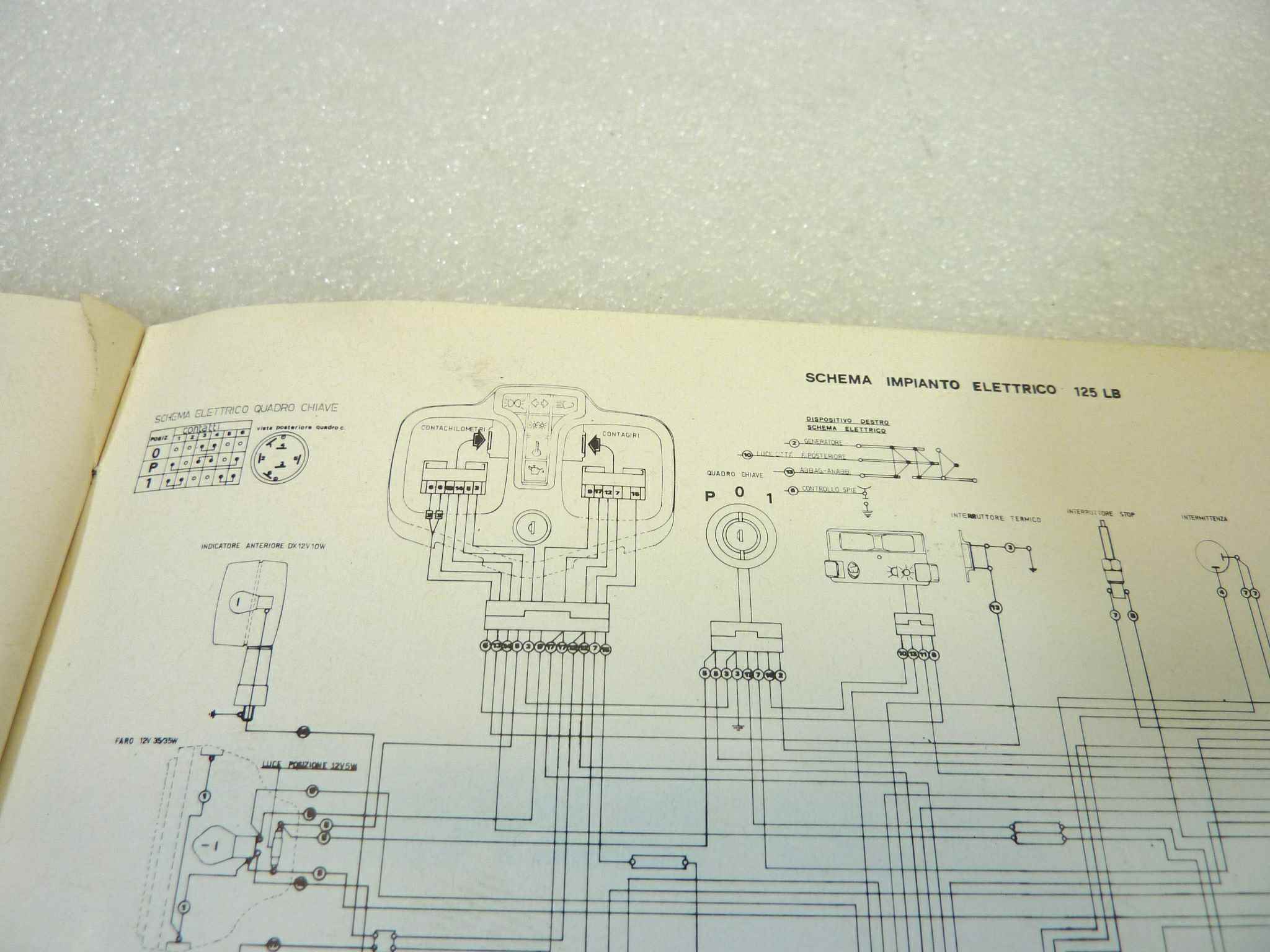 Libretto uso e manutenzione Laverda 125 LB1 manuale utente ORIGINALE ita dim 10 x 15 cm - immagine 4