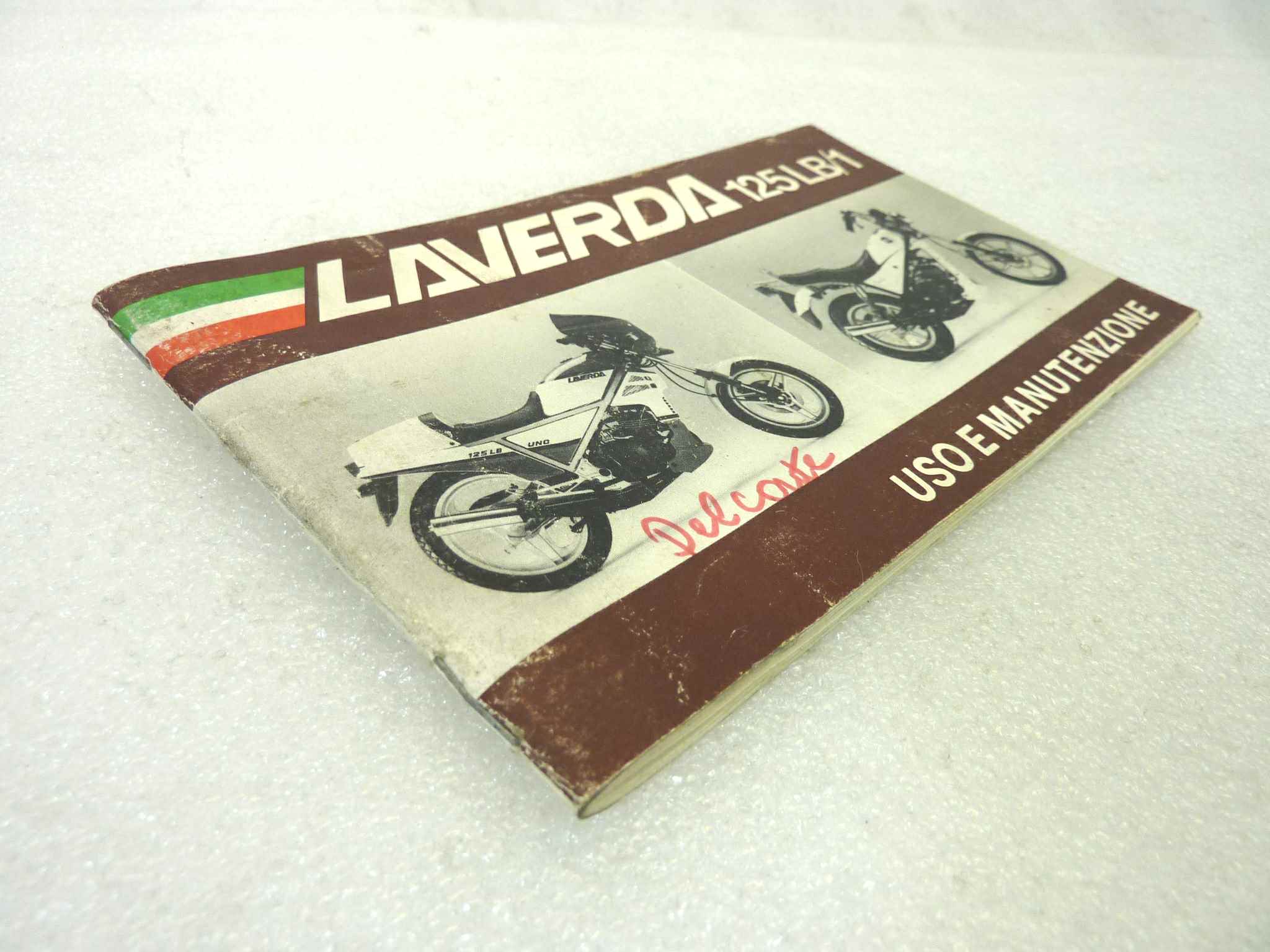 Libretto uso e manutenzione Laverda 125 LB1 manuale utente ORIGINALE ita dim 10 x 15 cm - immagine 5