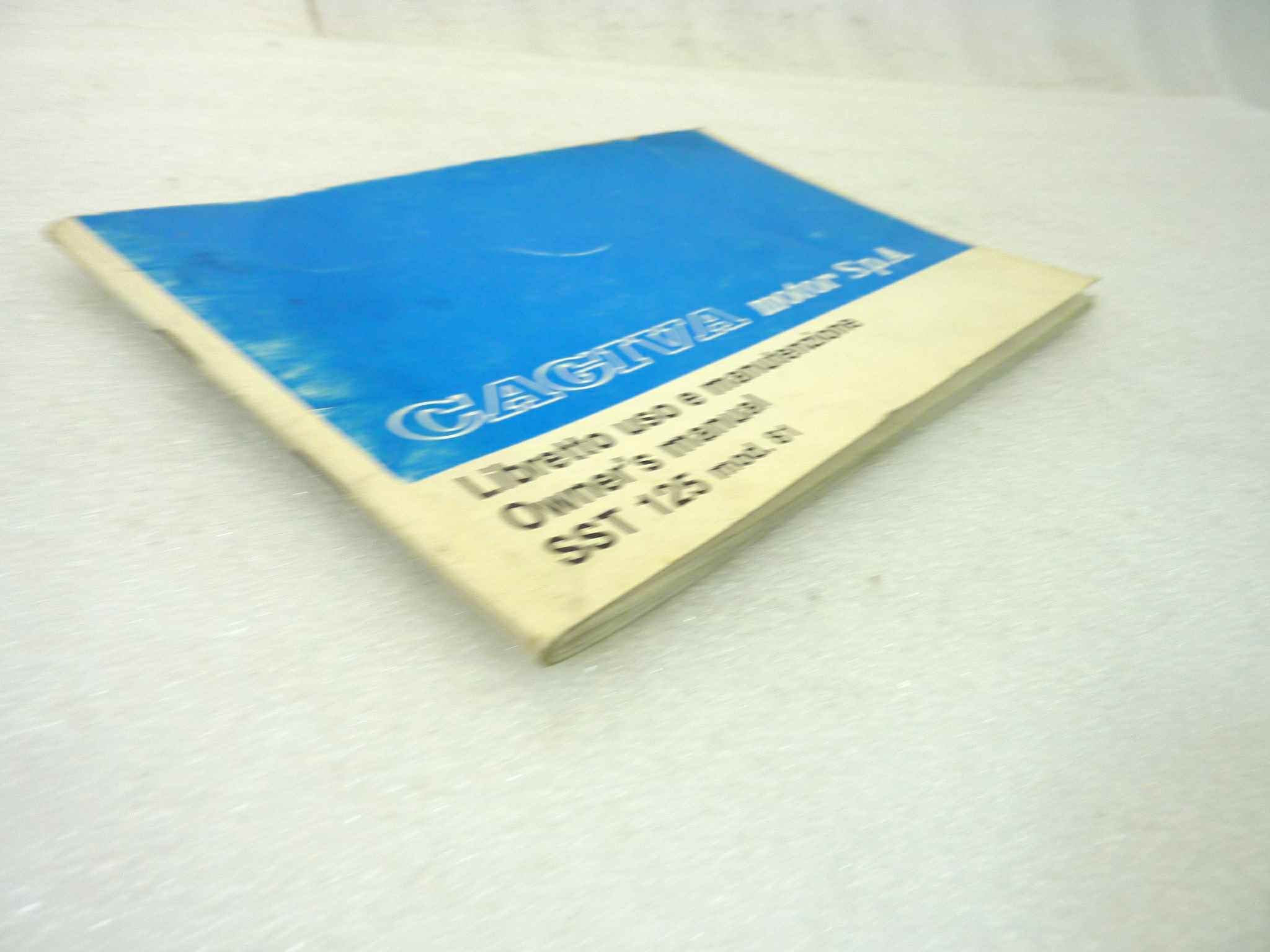 Libretto uso e manutenzione Cagiva AMF SST 125 Mod81 manuale utente ORIGINALE ita eng dim 21,5 x 14,5 cm - immagine 5