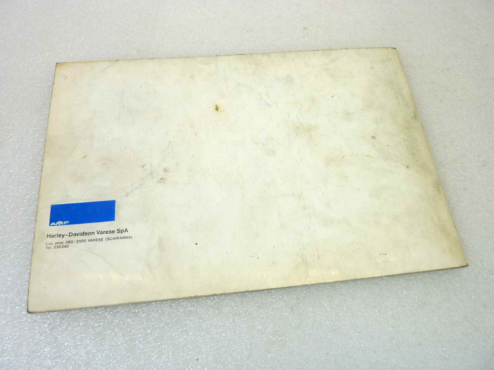 Libretto uso e manutenzione Cagiva AMF SX 250 manuale utente ORIGINALE ita dim 21,5 x 14,5 cm - immagine 2