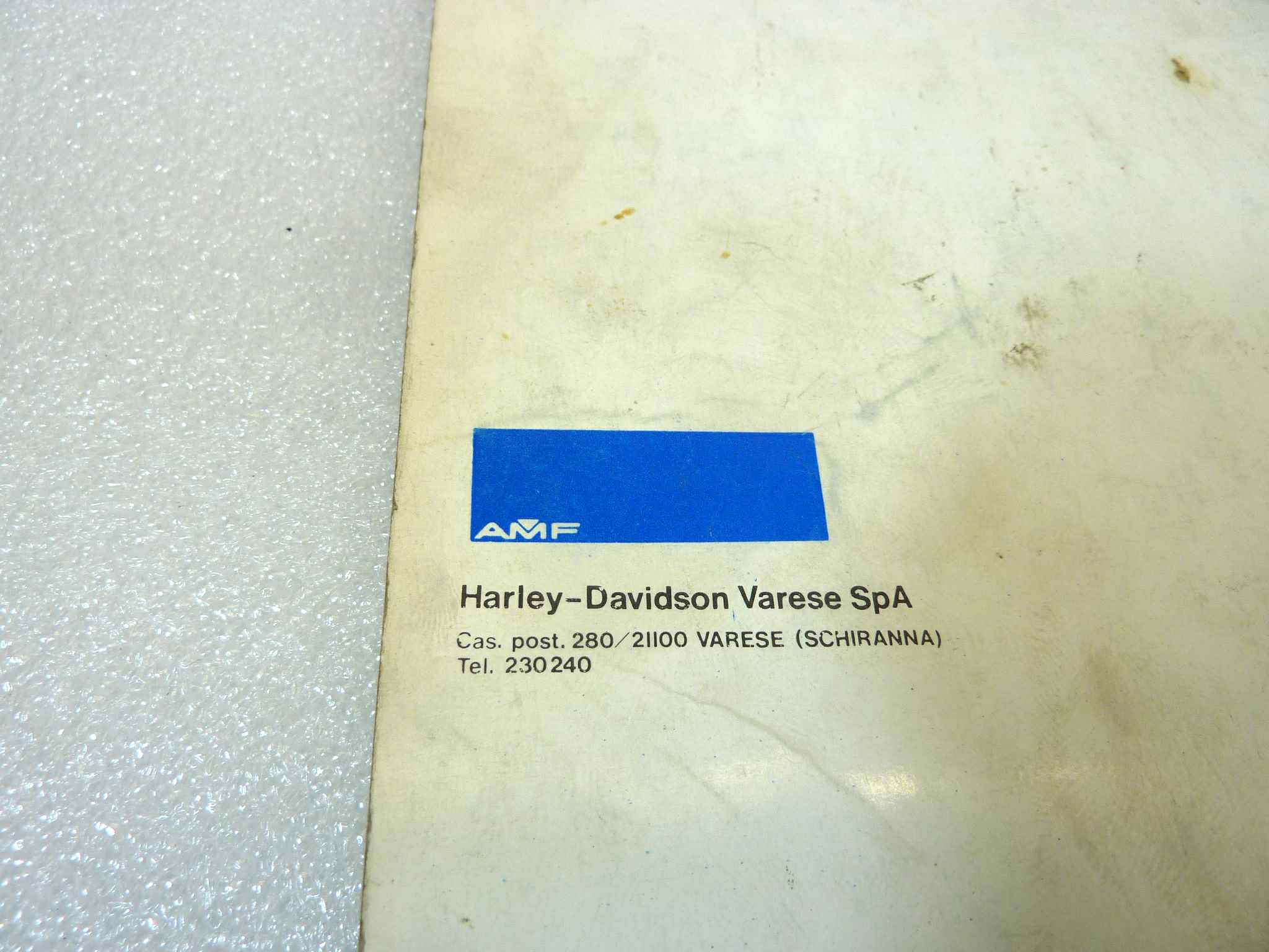 Libretto uso e manutenzione Cagiva AMF SX 250 manuale utente ORIGINALE ita dim 21,5 x 14,5 cm - immagine 3