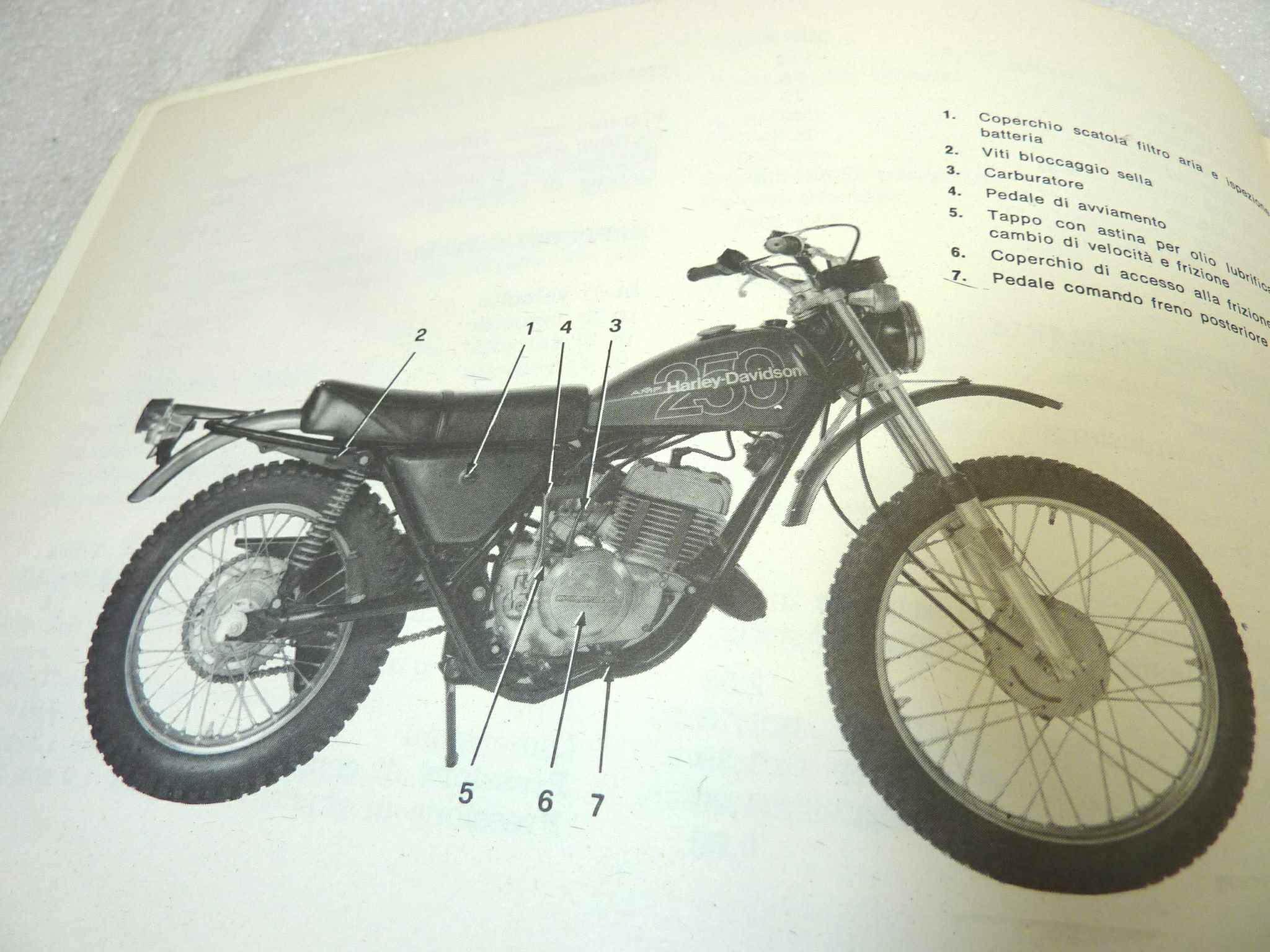 Libretto uso e manutenzione Cagiva AMF SX 250 manuale utente ORIGINALE ita dim 21,5 x 14,5 cm - immagine 4