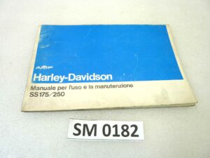 Libretto uso e manutenzione Cagiva AMF SS 175 250 manuale utente ORIGINALE ita dim 21,5 x 14,5 cm