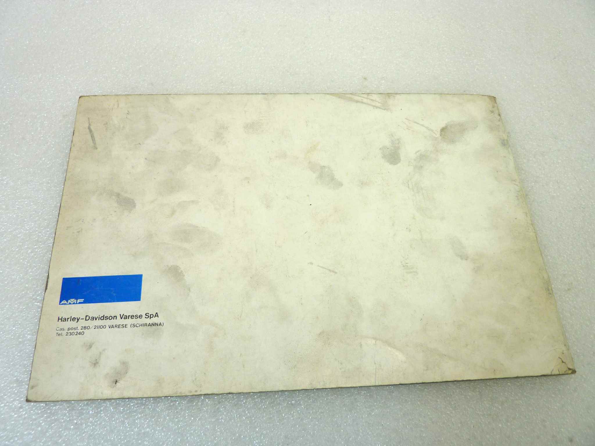 Libretto uso e manutenzione Cagiva AMF SS 175 250 manuale utente ORIGINALE ita dim 21,5 x 14,5 cm - immagine 2