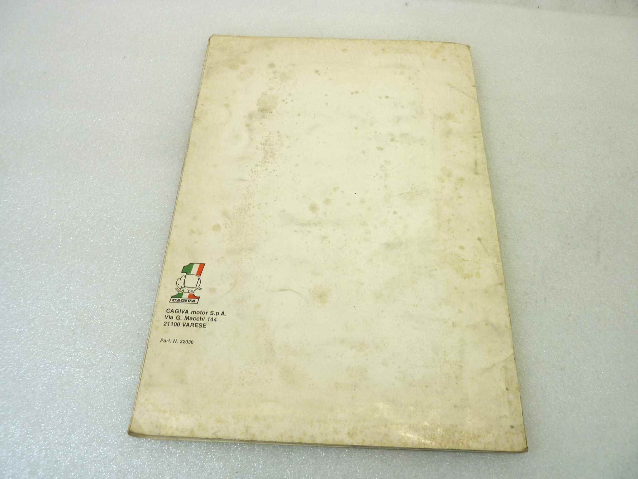 Catalogo parti ricambio Cagiva AMF MXR250 80 ricambi ORIGINALE eng fra ita ger Parts Catalog dim 29,5 x 21 cm - immagine 2