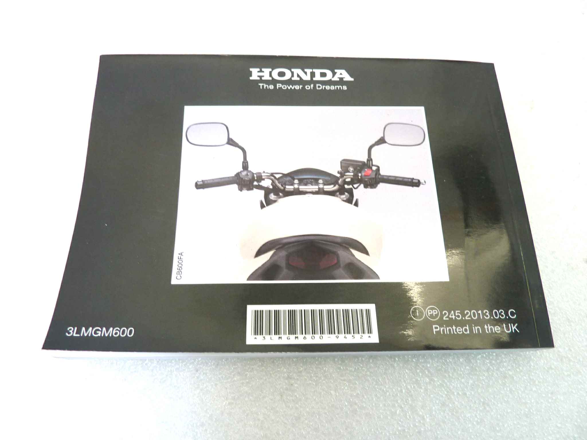 Libretto uso e manutenzione Honda CB600F FA manuale utente ORIGINALE ita dim 10,5 x 15 cm - immagine 2