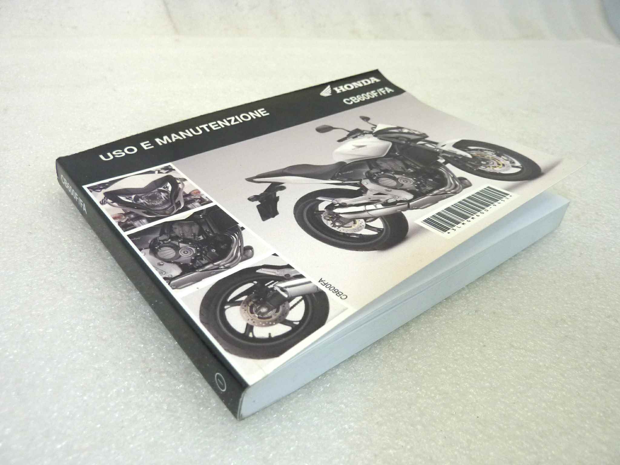 Libretto uso e manutenzione Honda CB600F FA manuale utente ORIGINALE ita dim 10,5 x 15 cm - immagine 6