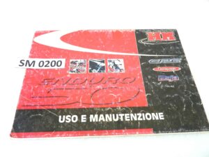 Libretto uso e manutenzione Honda CRE Baja Derapage manuale utente ORIGINALE ita dim 21 x 30 cm