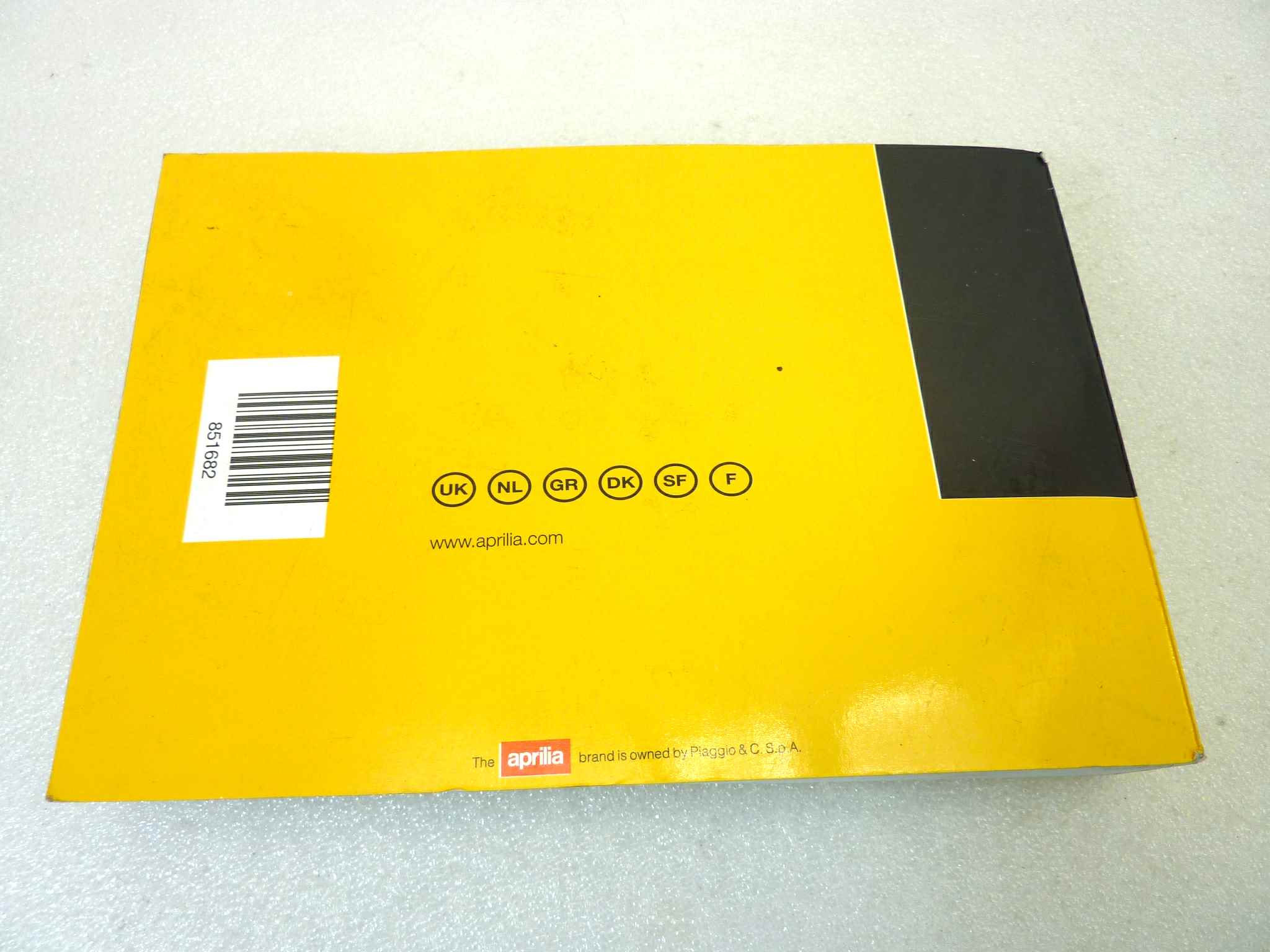 Libretto uso e manutenzione Aprilia Mana 850 manuale utente ORIGINALE eng fra ger dim 21 x 13,5 cm - immagine 2